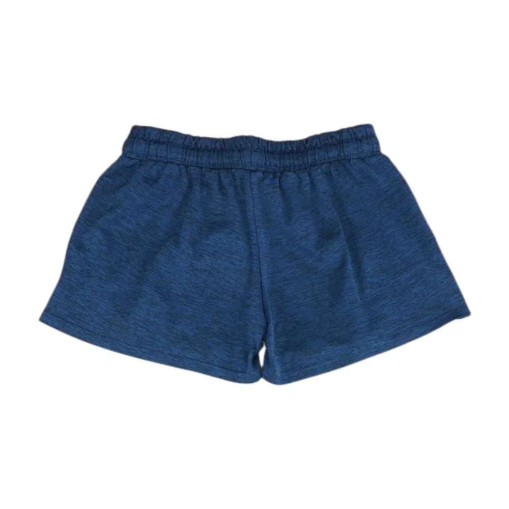 Navy Solid Active Shorts