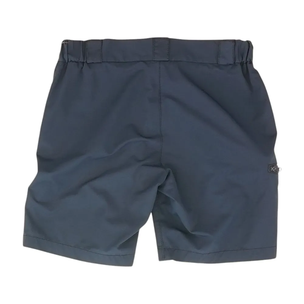 Navy Solid Active Shorts