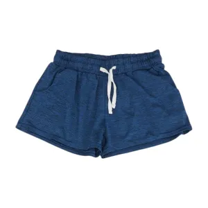 Navy Solid Active Shorts