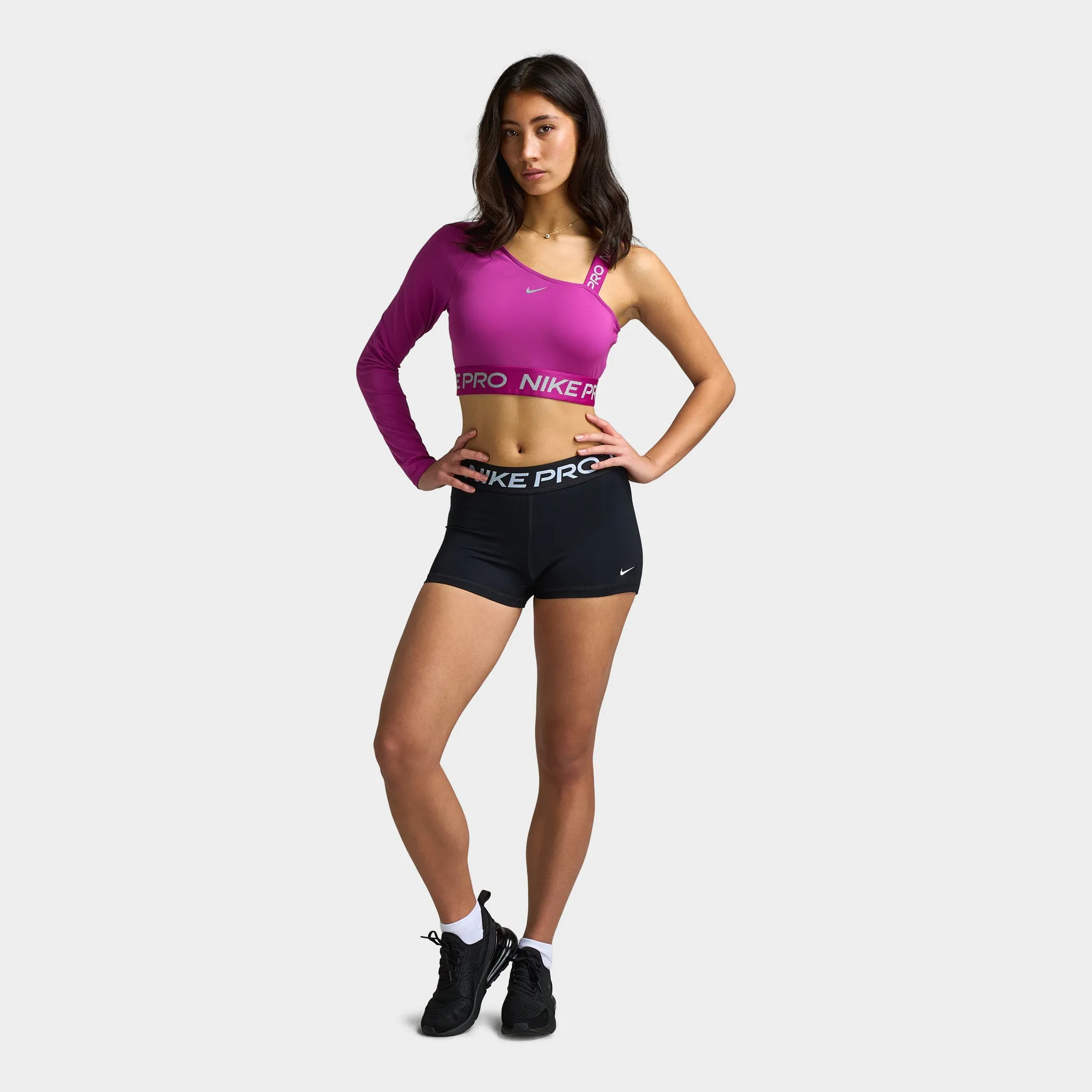Nike Pro Women's 3" Shorts / Black