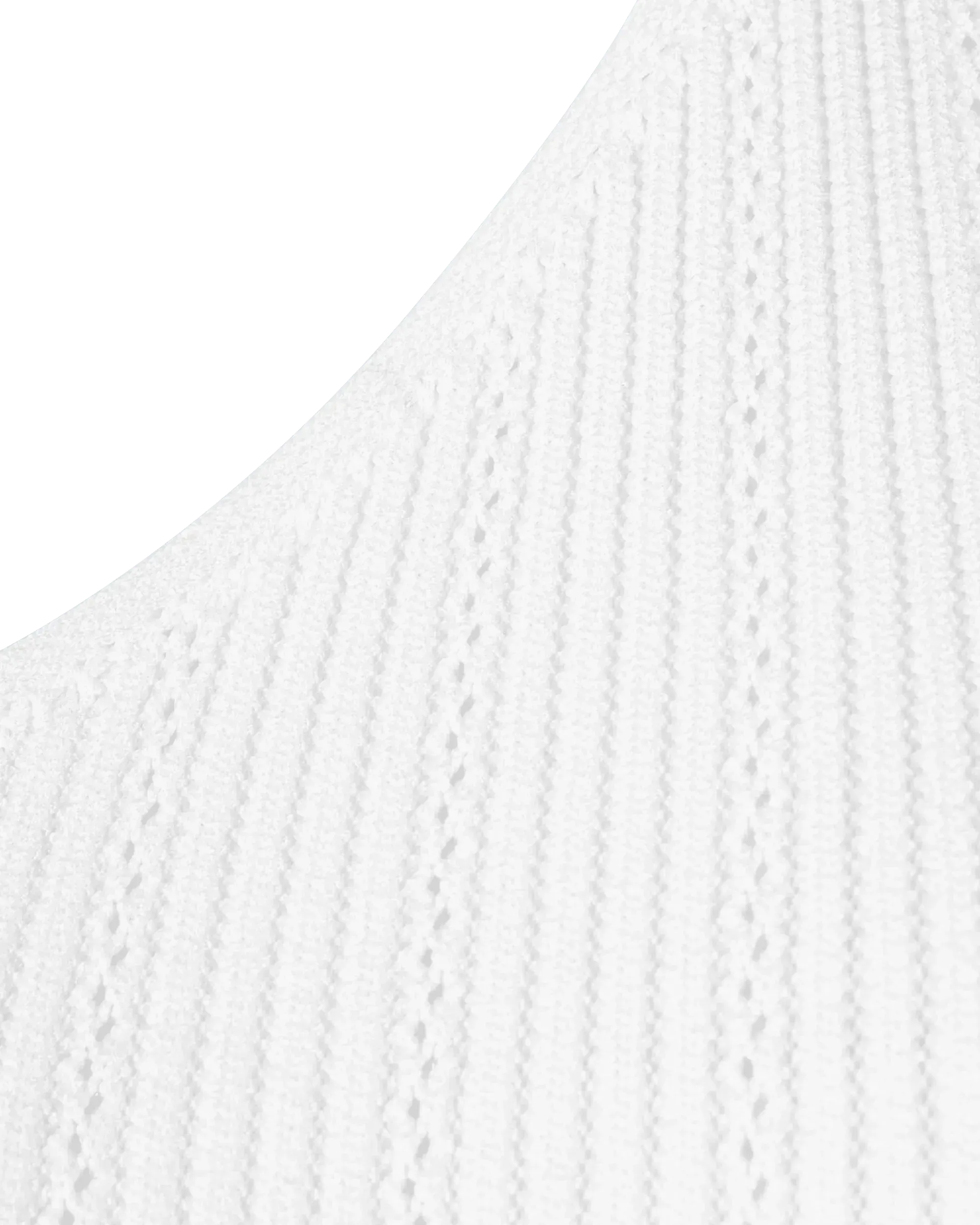 One-Shoulder 3 Button Knit Top