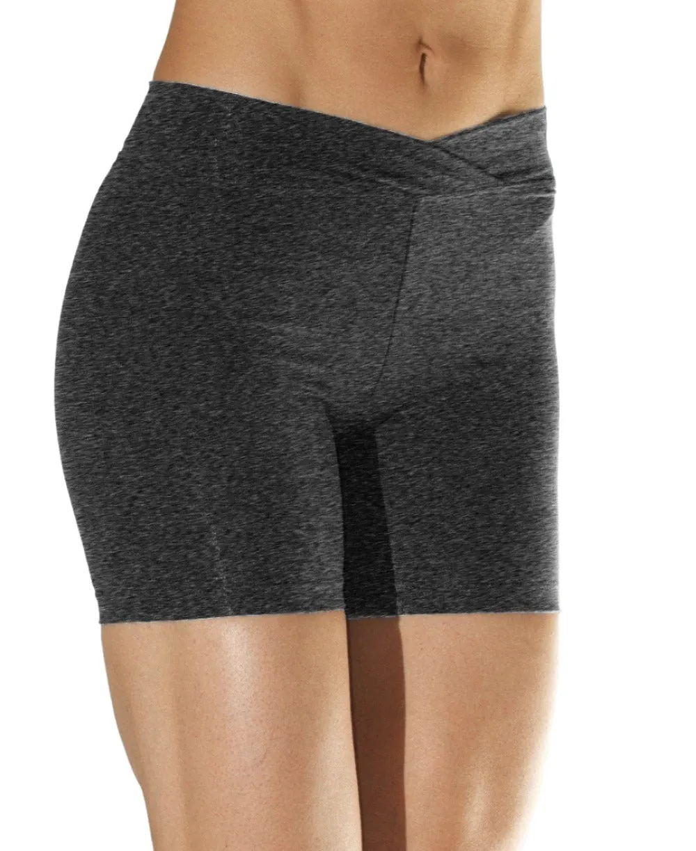 One Step Ahead Brushed Supplex V Front Shorts 208V