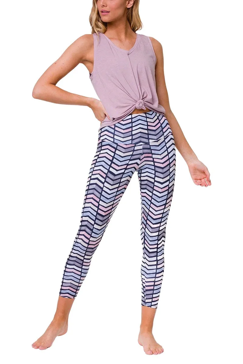 Onzie Flow Knot Tee V Neck 3774