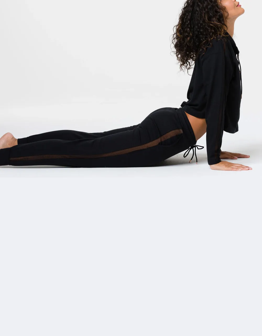 Onzie Flow Mesh Cropped Hoodie 630