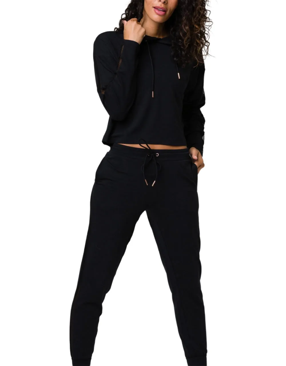 Onzie Flow Mesh Cropped Hoodie 630
