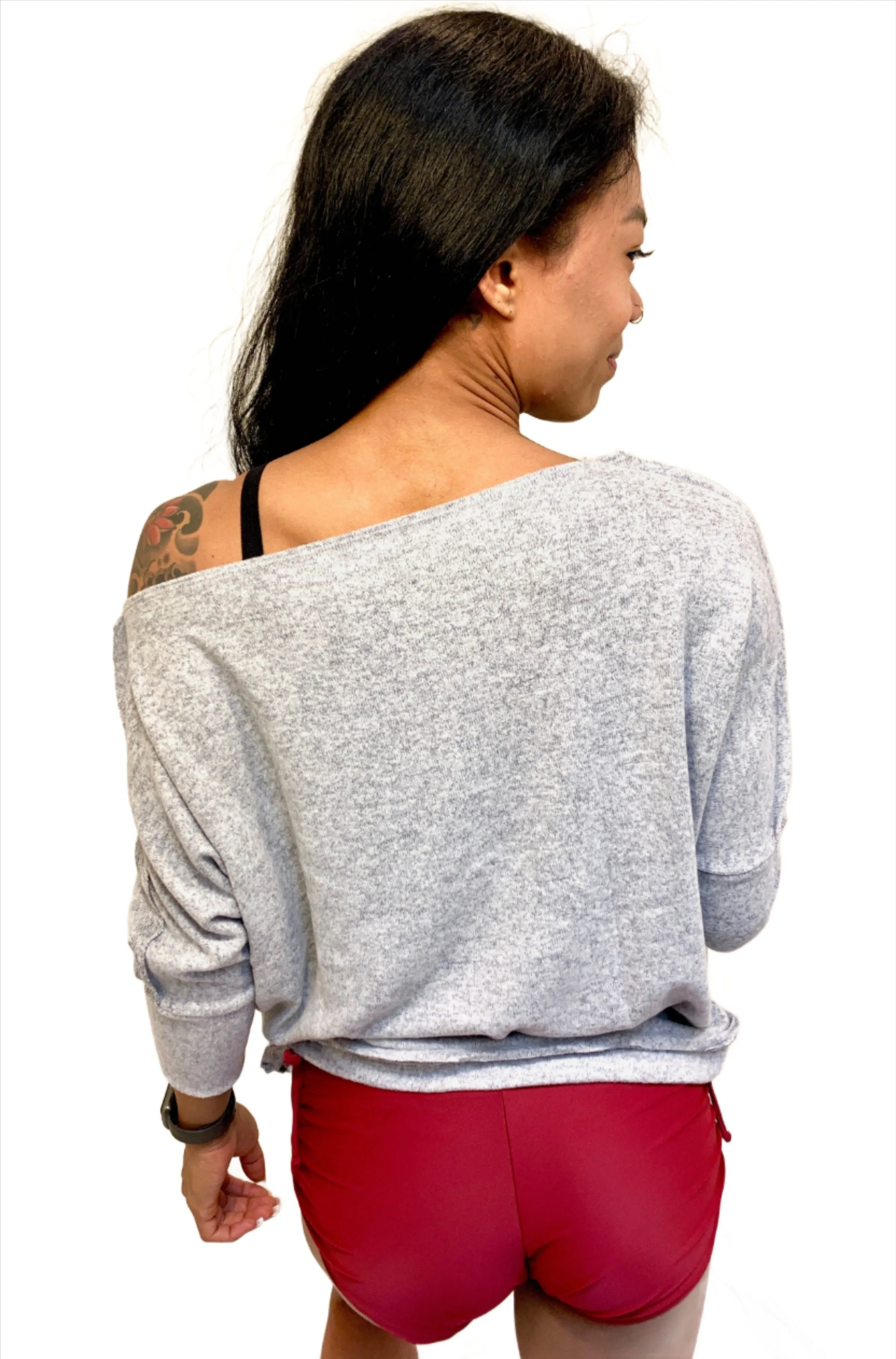 Onzie Flow Weekend One Shoulder Top 3712