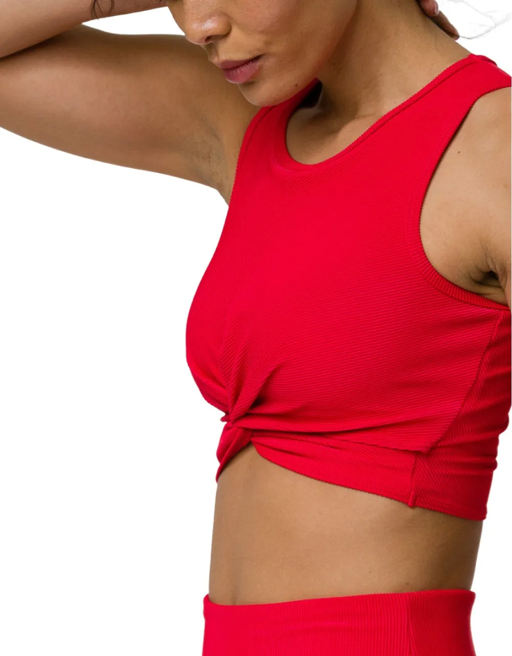 Onzie Front Twist Cropped Top 3726