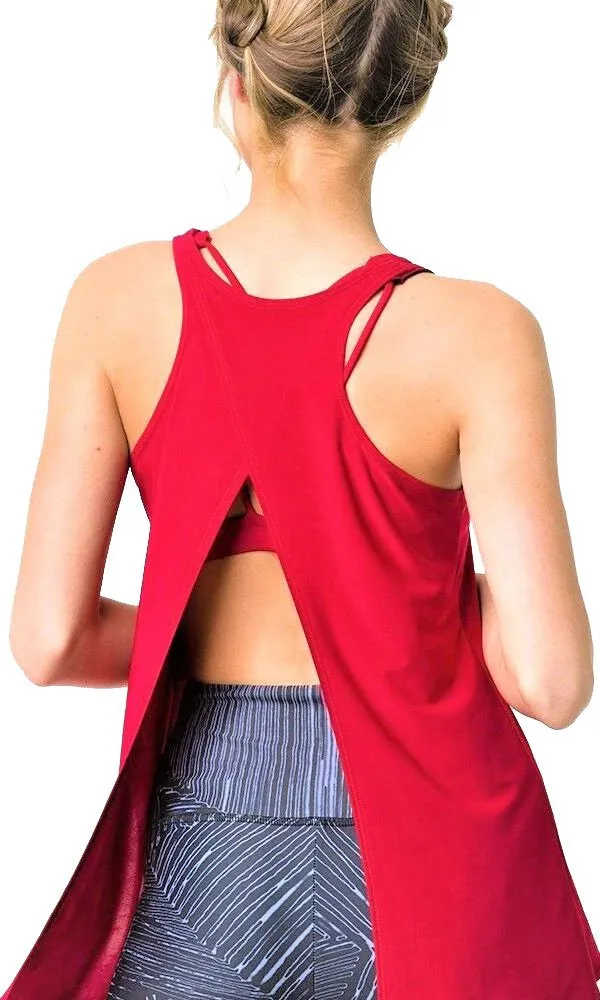 Onzie Hot Yoga 3109 Tie Back Tank One Size