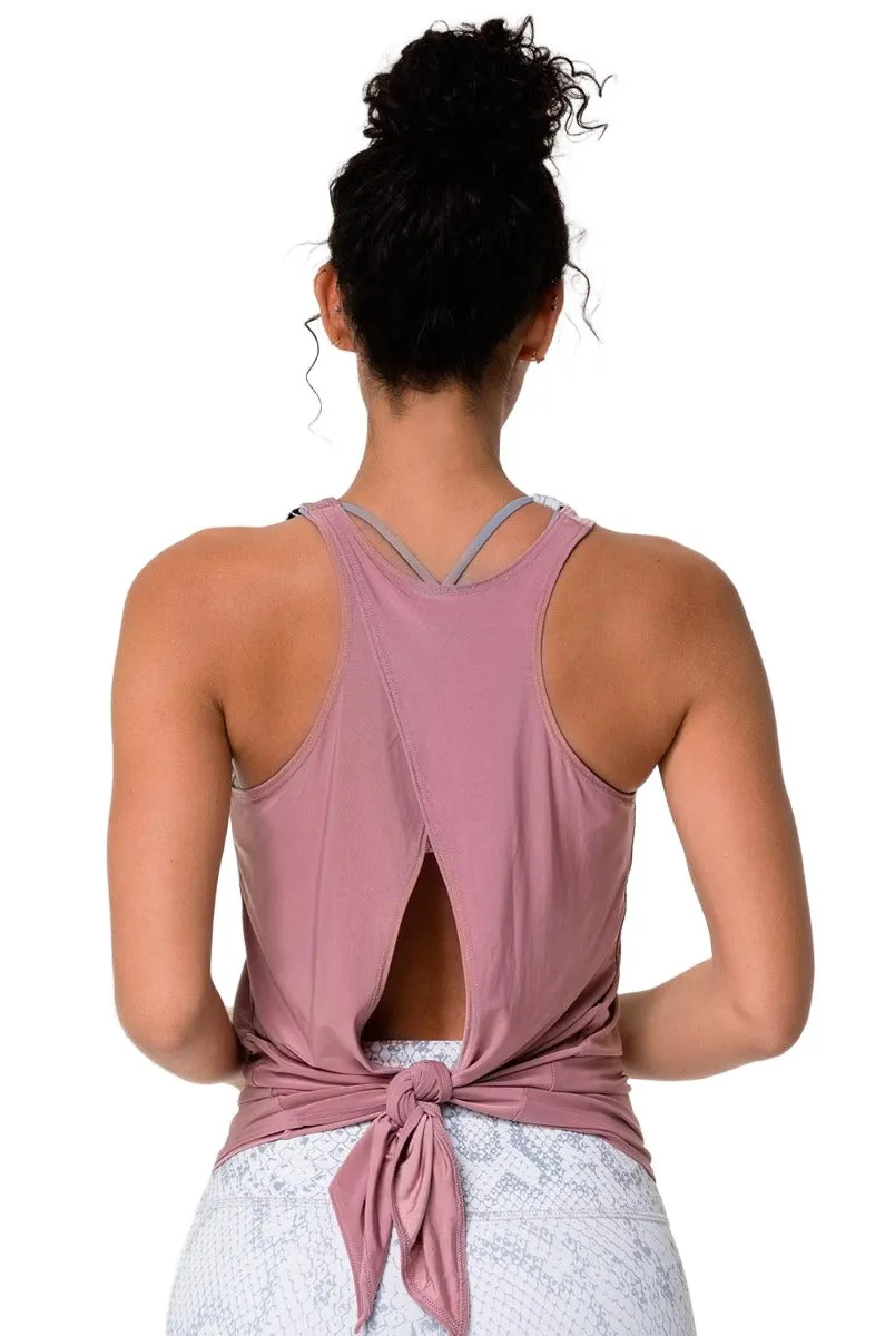 Onzie Hot Yoga 3109 Tie Back Tank One Size