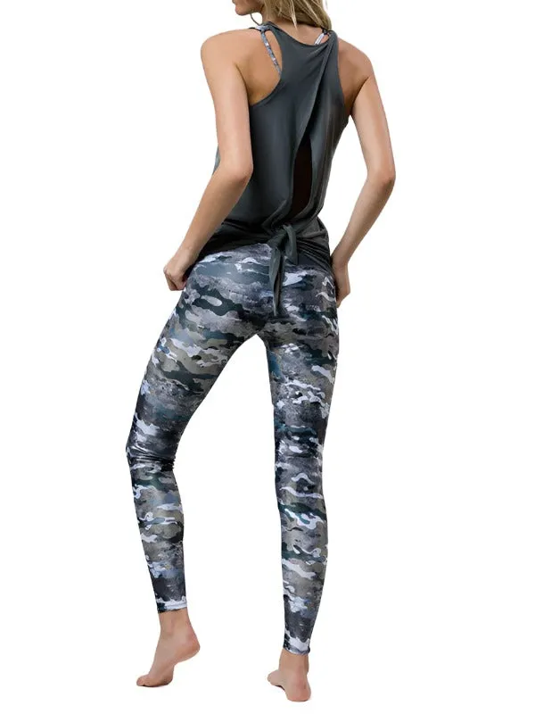 Onzie Hot Yoga 3109 Tie Back Tank One Size