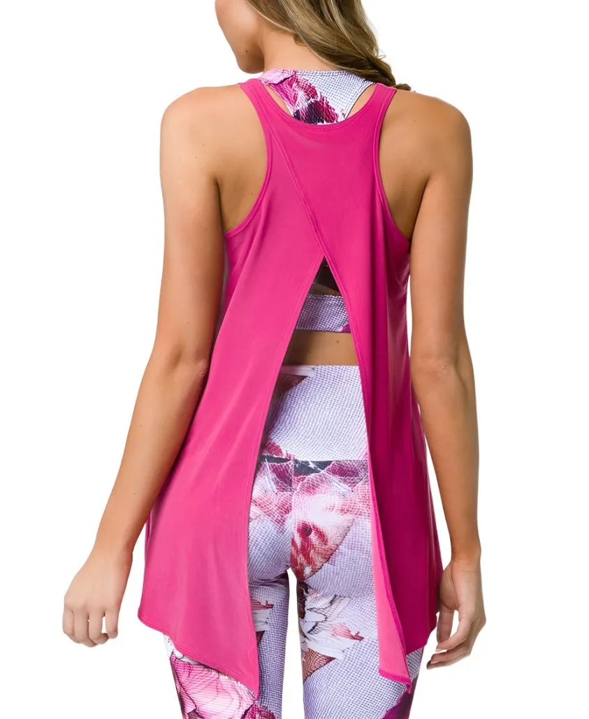 Onzie Hot Yoga 3109 Tie Back Tank One Size