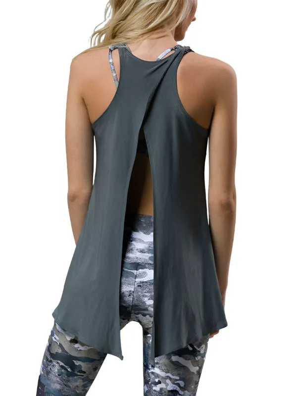 Onzie Hot Yoga 3109 Tie Back Tank One Size