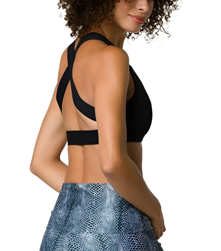 Onzie Hot Yoga Half Moon Scuba Bra 3700