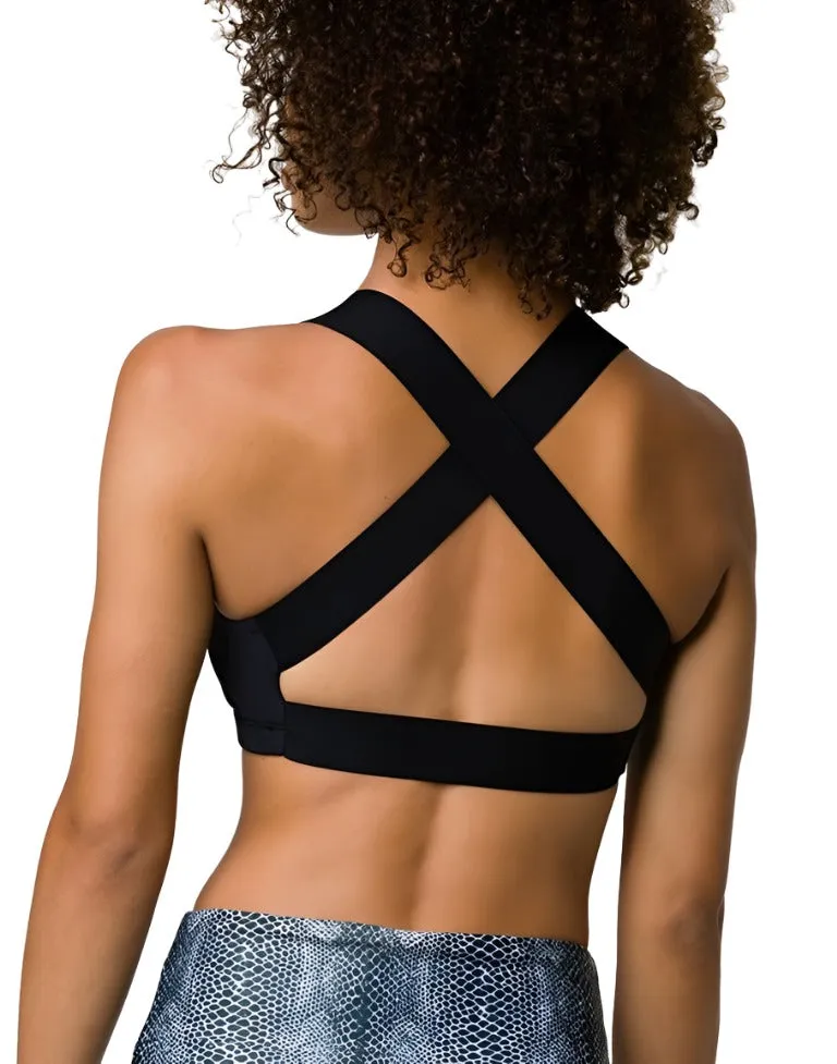 Onzie Hot Yoga Half Moon Scuba Bra 3700