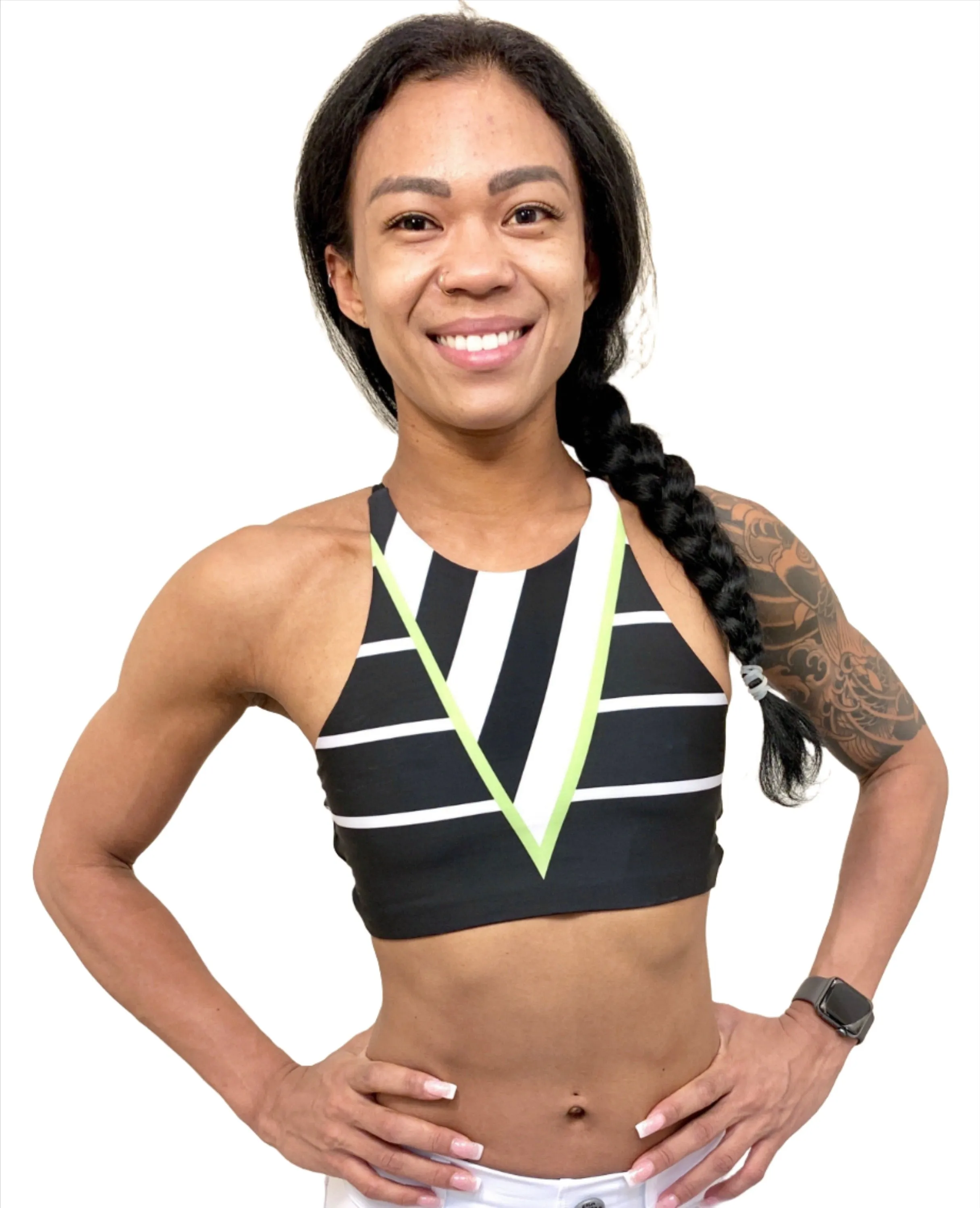 Onzie Hot Yoga High Neck Elastic Bra 3100