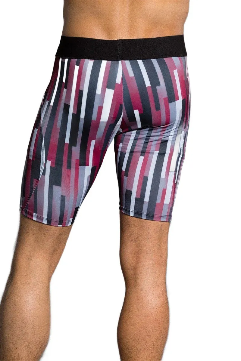 Onzie Hot Yoga Mens Fitted Shorts 508