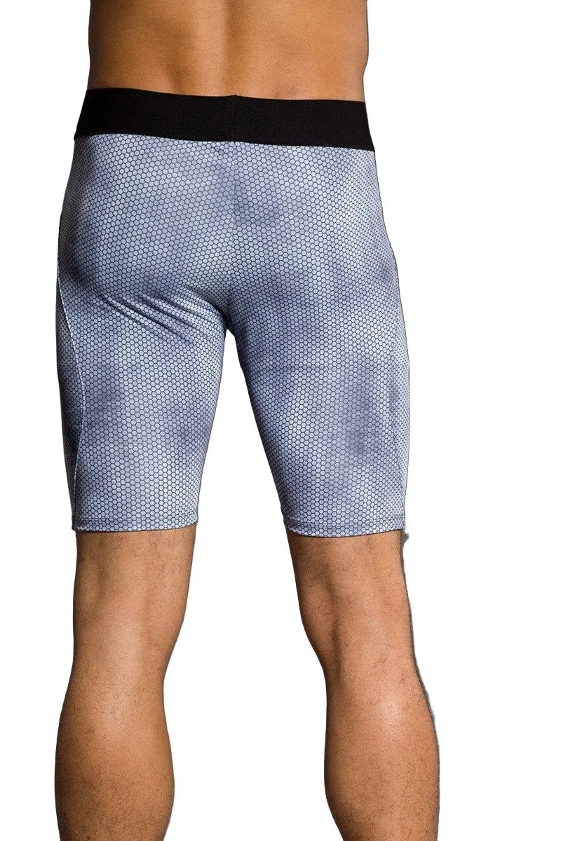 Onzie Hot Yoga Mens Fitted Shorts 508
