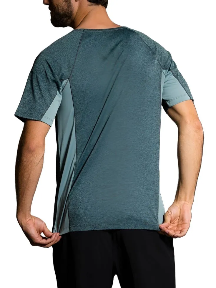 Onzie Hot Yoga Mens Raglan Short Sleeve top 701