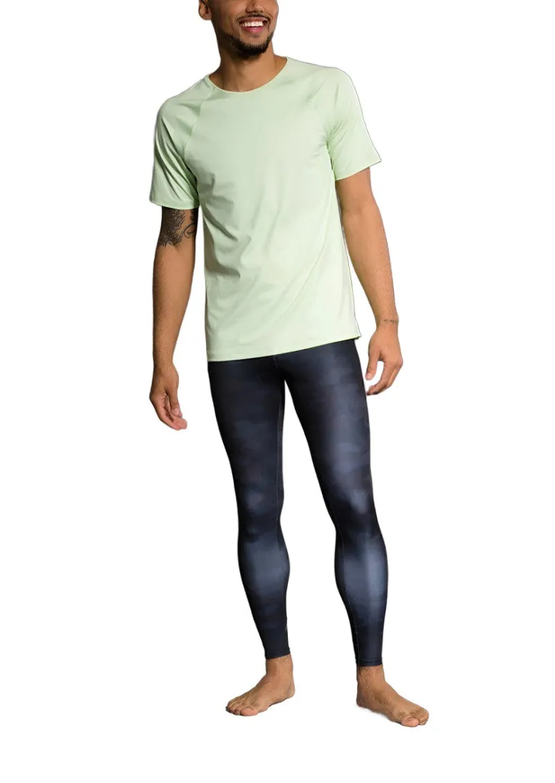 Onzie Hot Yoga Mens Raglan Short Sleeve top 701