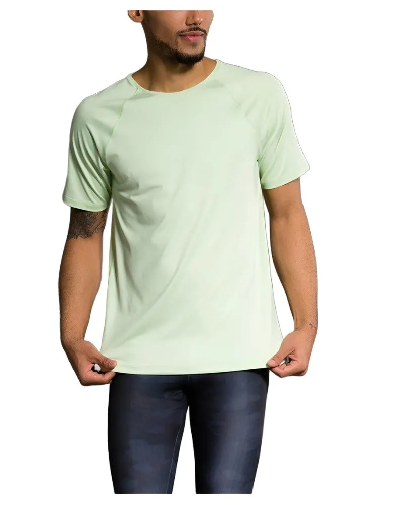 Onzie Hot Yoga Mens Raglan Short Sleeve top 701