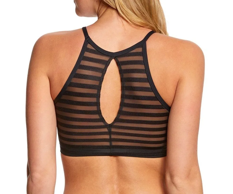 Onzie Hot Yoga Mesh Halter Bra Top 350