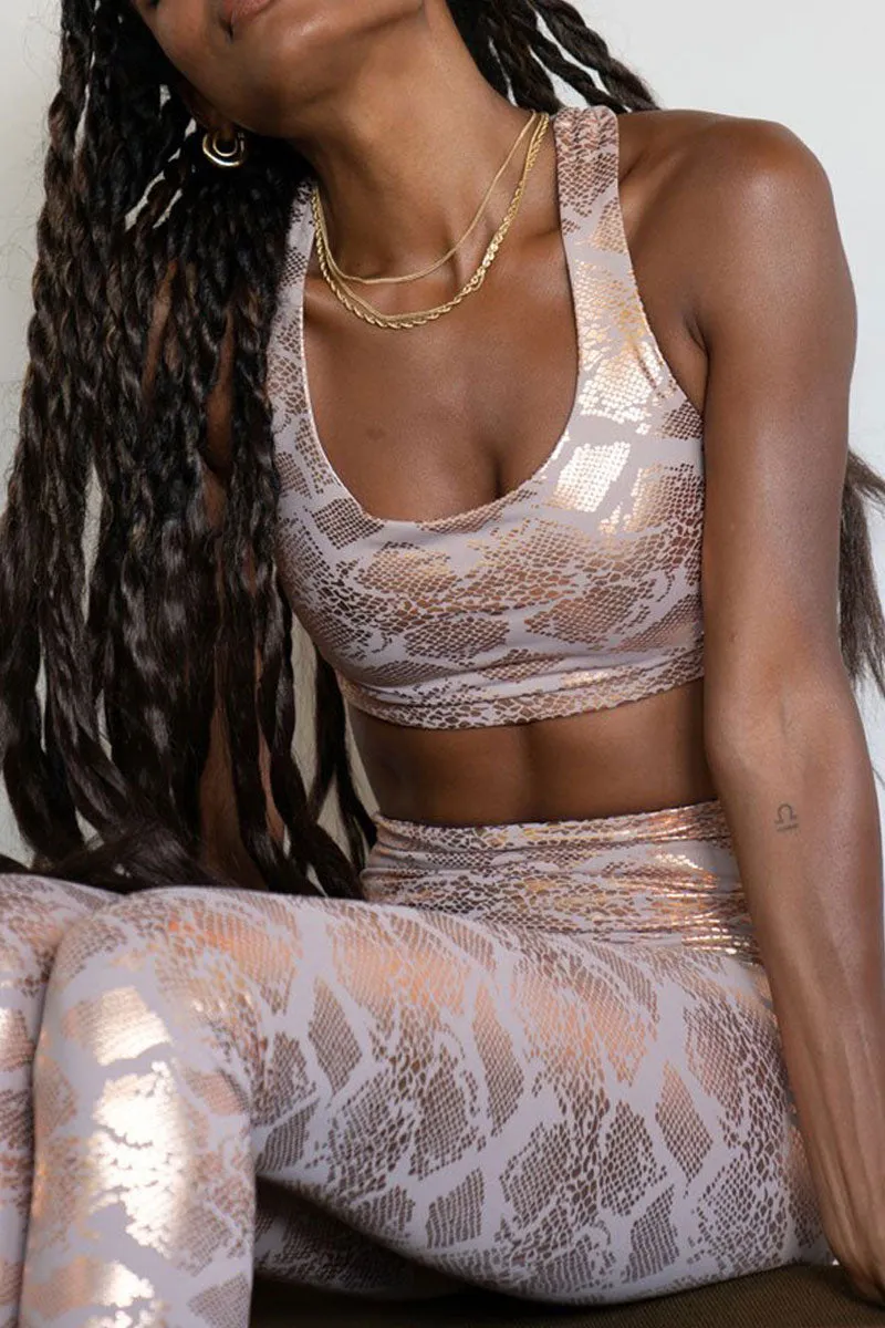 Onzie Hot Yoga Mudra Bra 3098 Foil