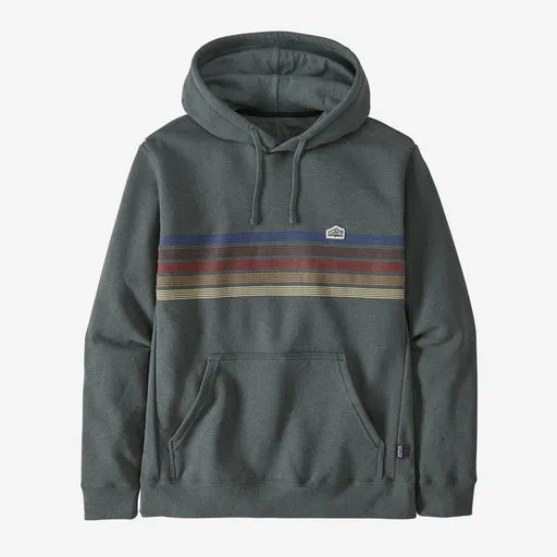 Patagonia Mens Line Logo Ridge Stripe Uprisal Hoody