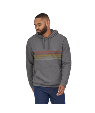 Patagonia Mens Line Logo Ridge Stripe Uprisal Hoody