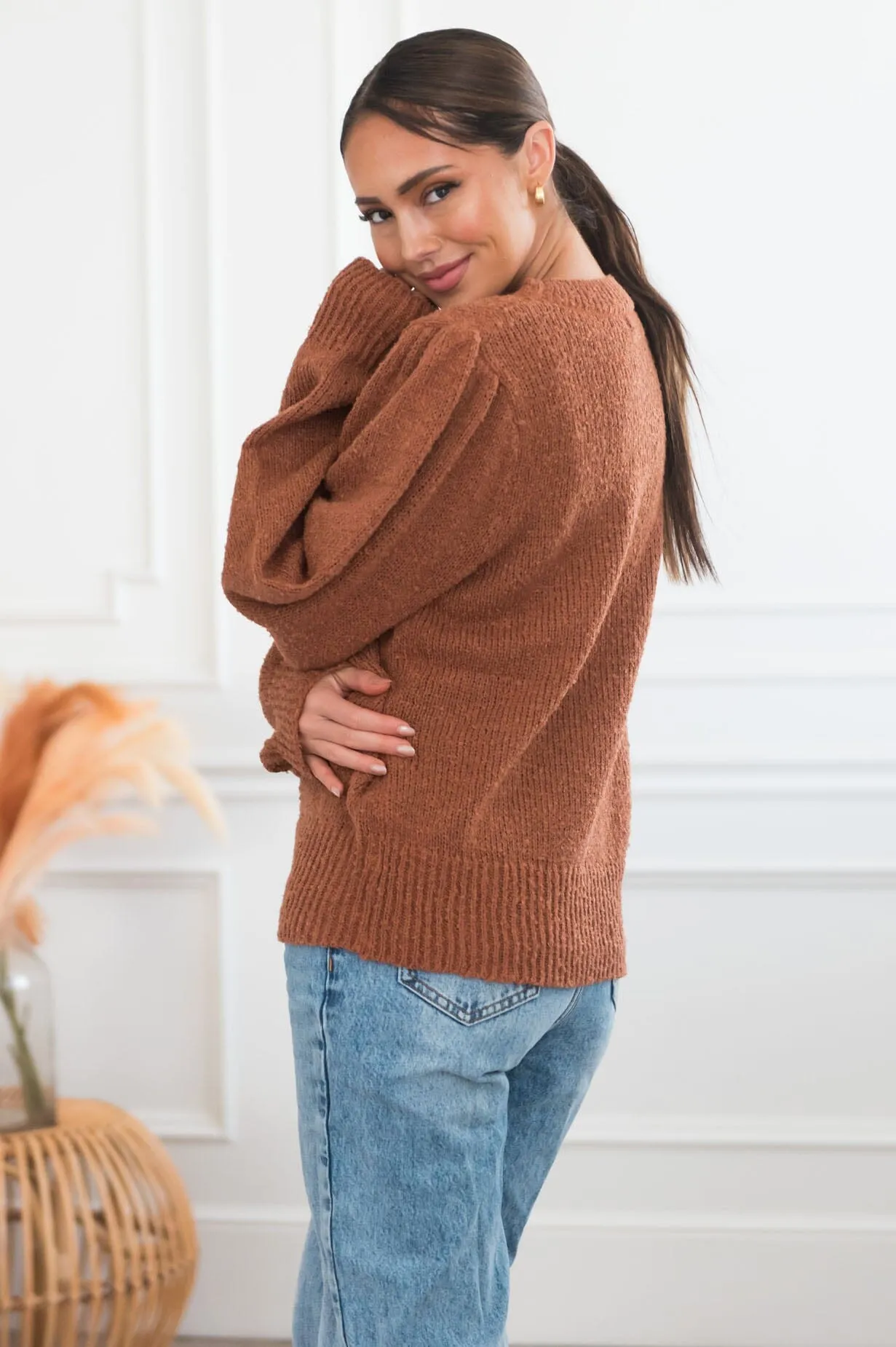 Perfectly Planned Modest Sweater