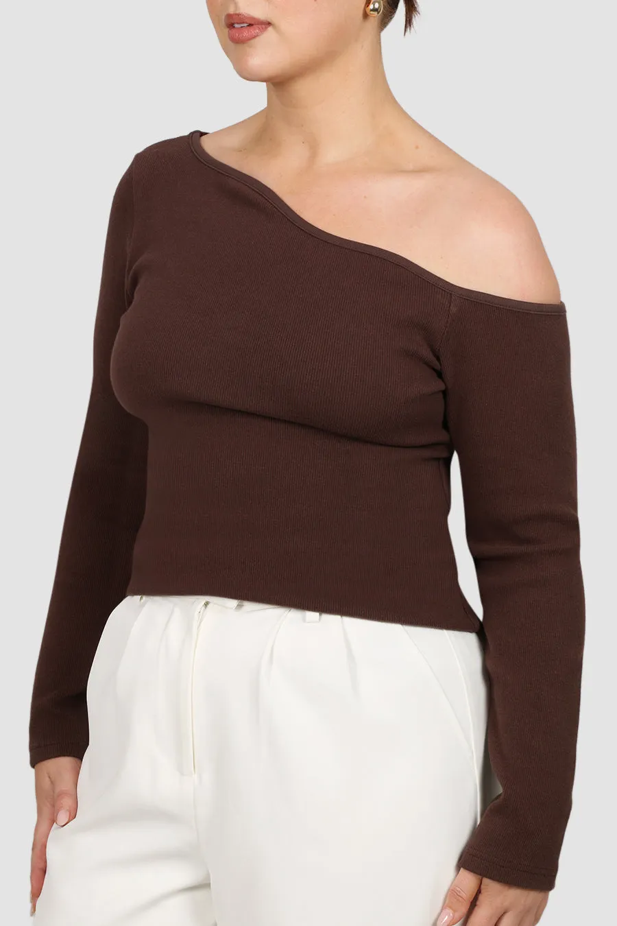 RUMI L/S TOP ESPRESSO