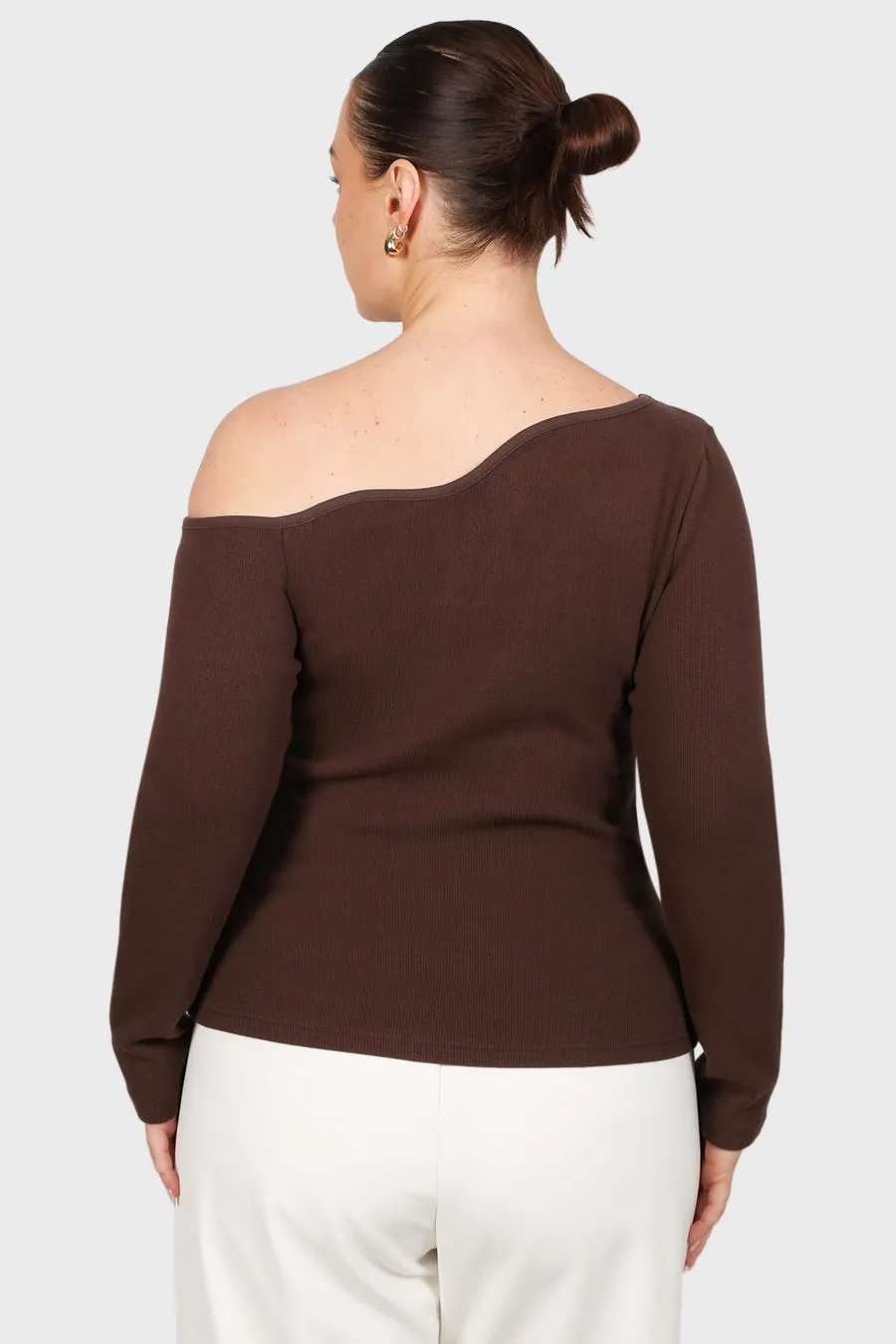 RUMI L/S TOP ESPRESSO