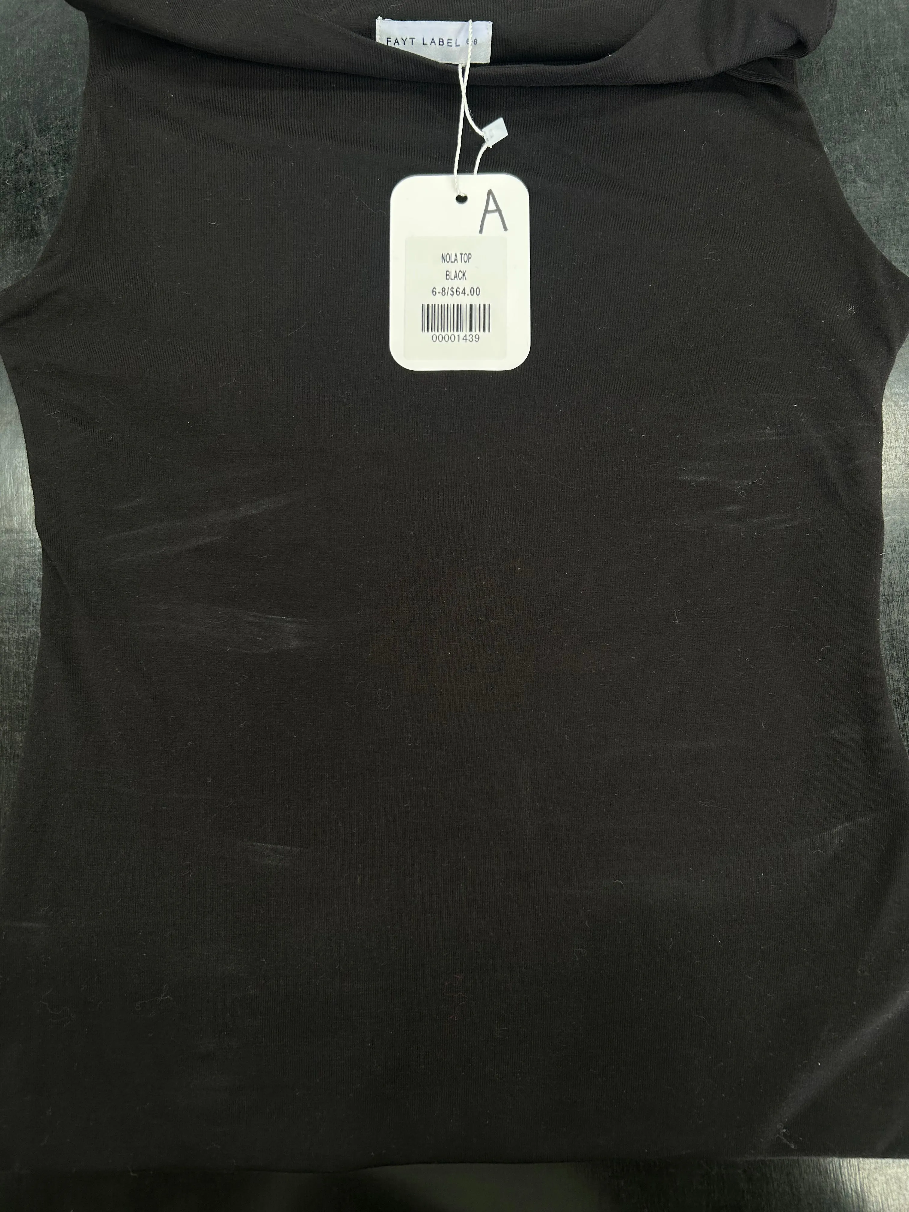 SAMPLE - NOLA TOP BLACK