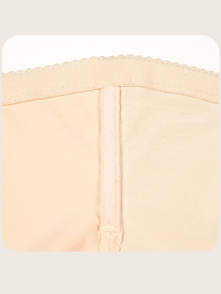 Seamless High Waist Tummy Control Lace Butt Lift Shaper Shorts