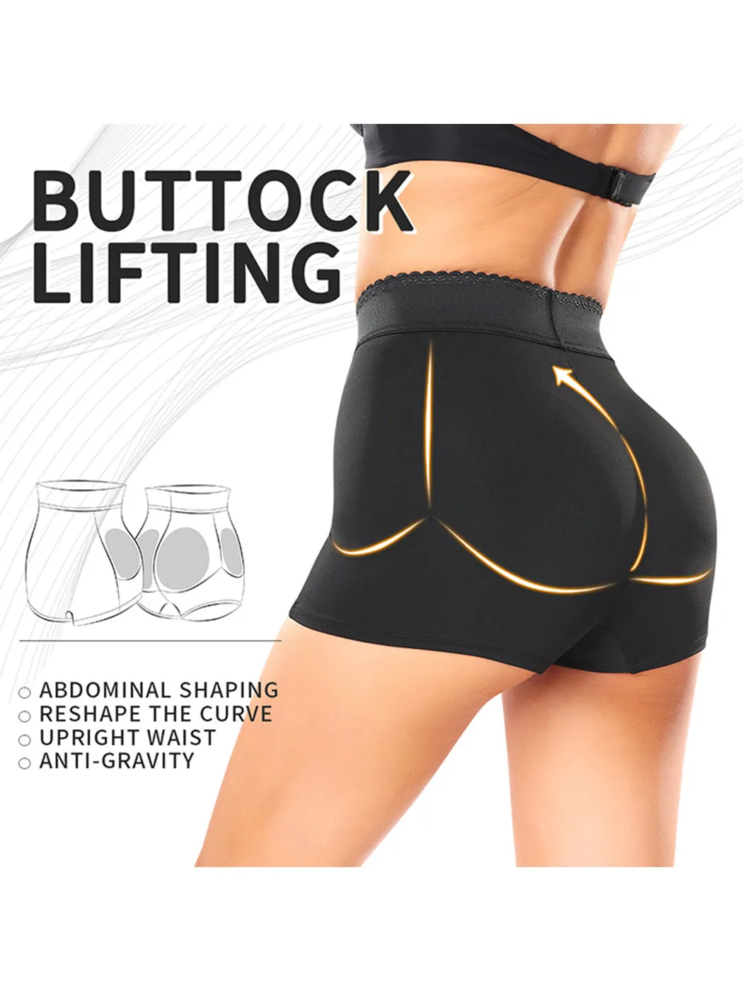 Seamless Hip Enhancer Shaper BoyShorts