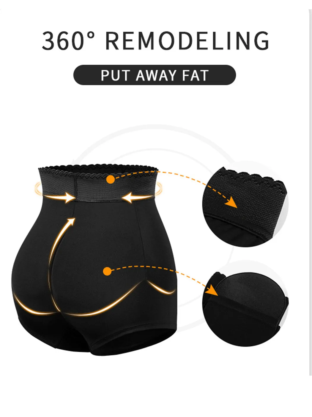Seamless Hip Enhancer Shaper BoyShorts