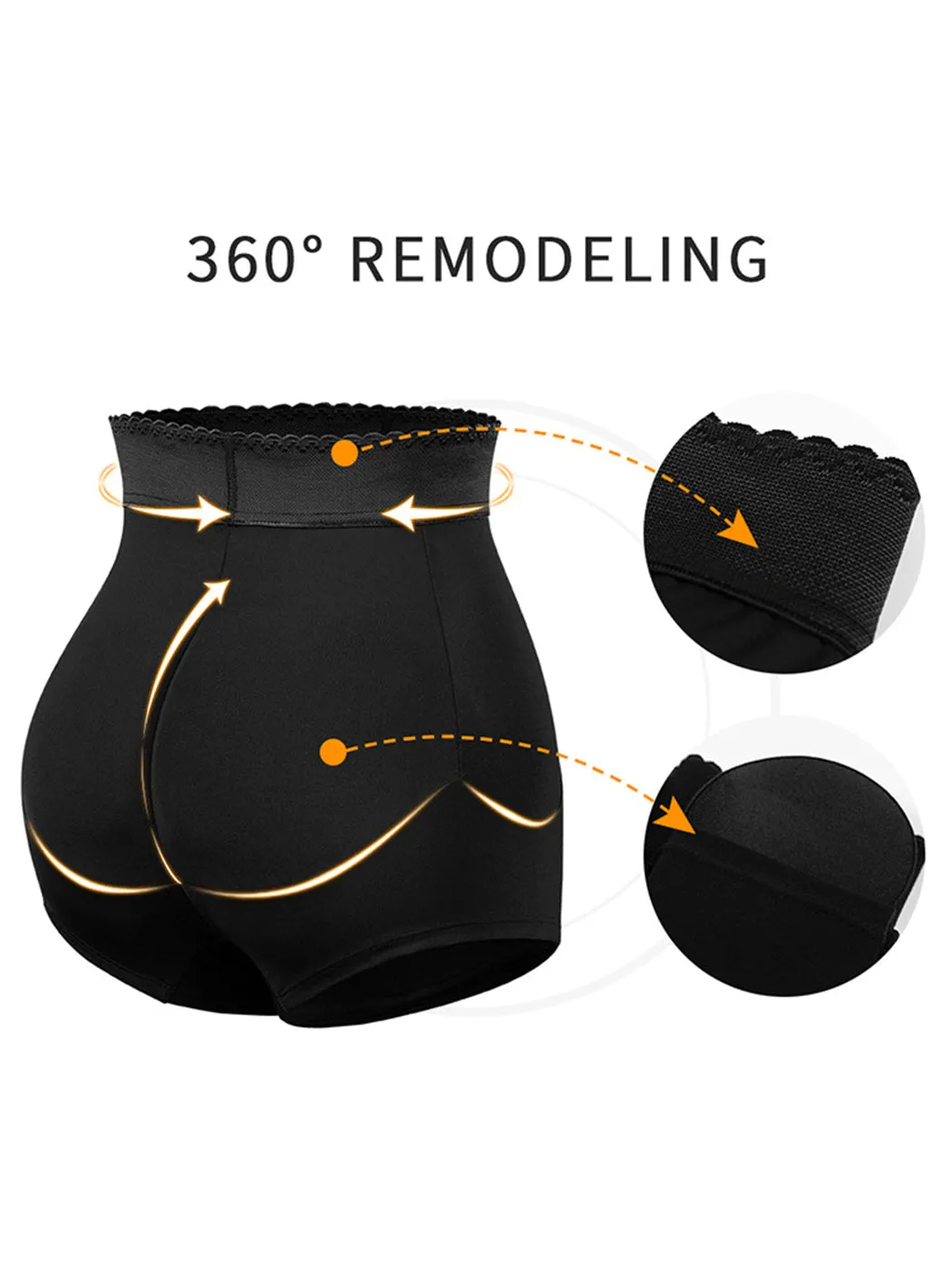 Seamless Hip Enhancer Shaper BoyShorts
