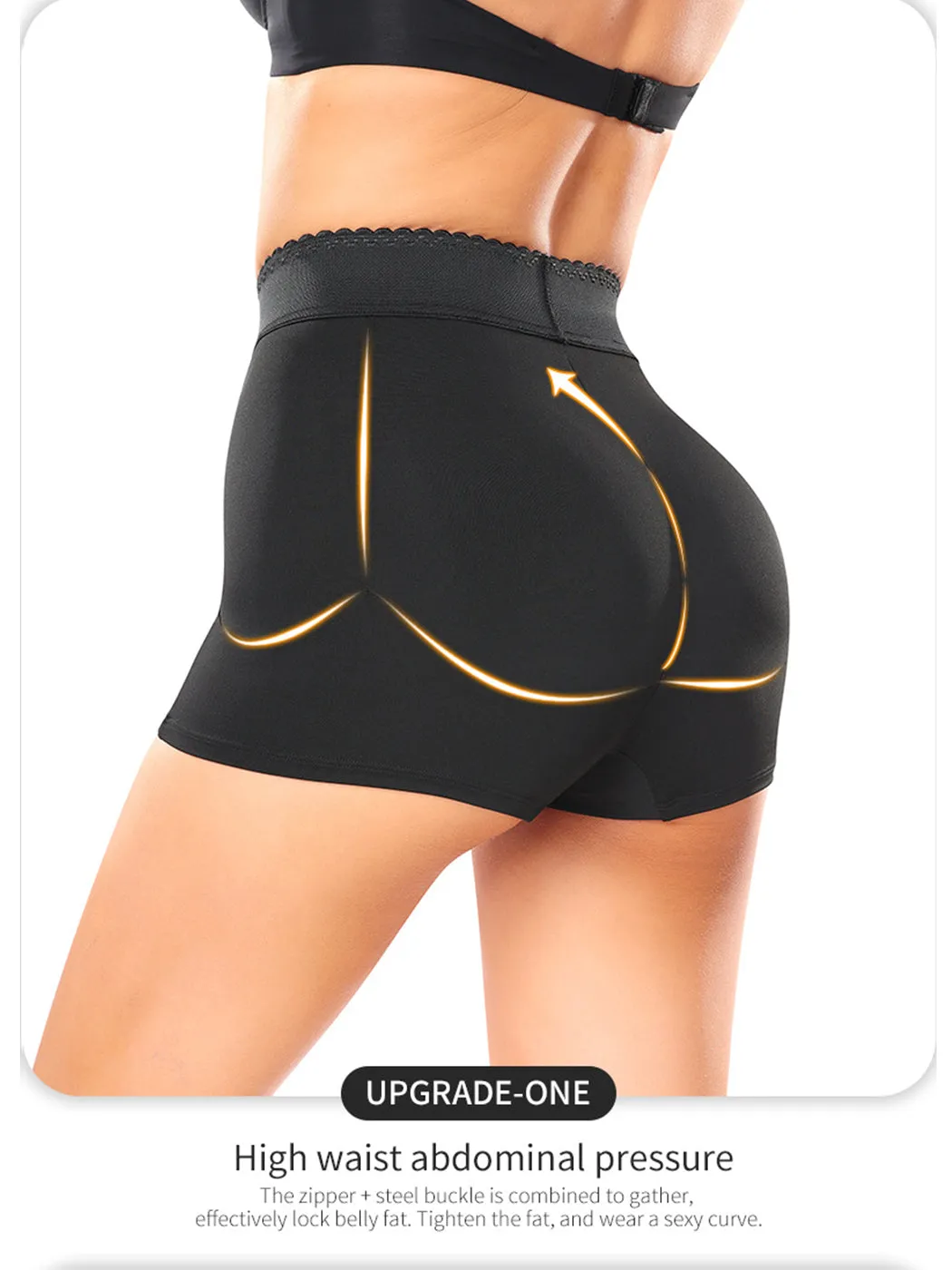 Seamless Hip Enhancer Shaper BoyShorts