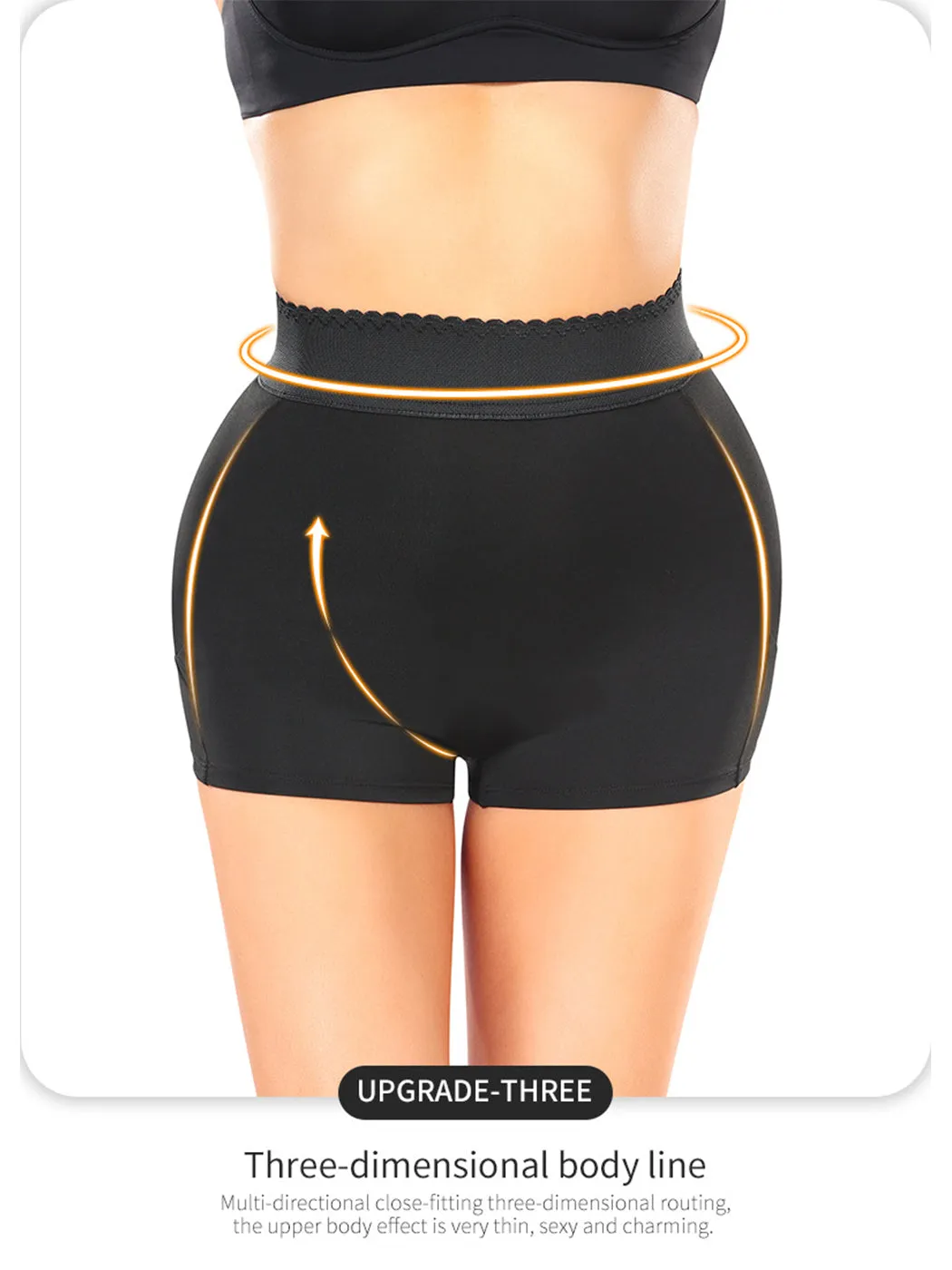 Seamless Hip Enhancer Shaper BoyShorts