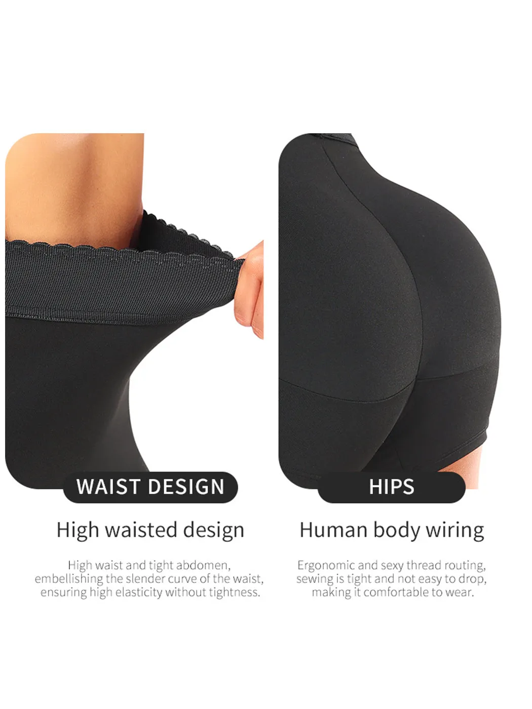 Seamless Hip Enhancer Shaper BoyShorts