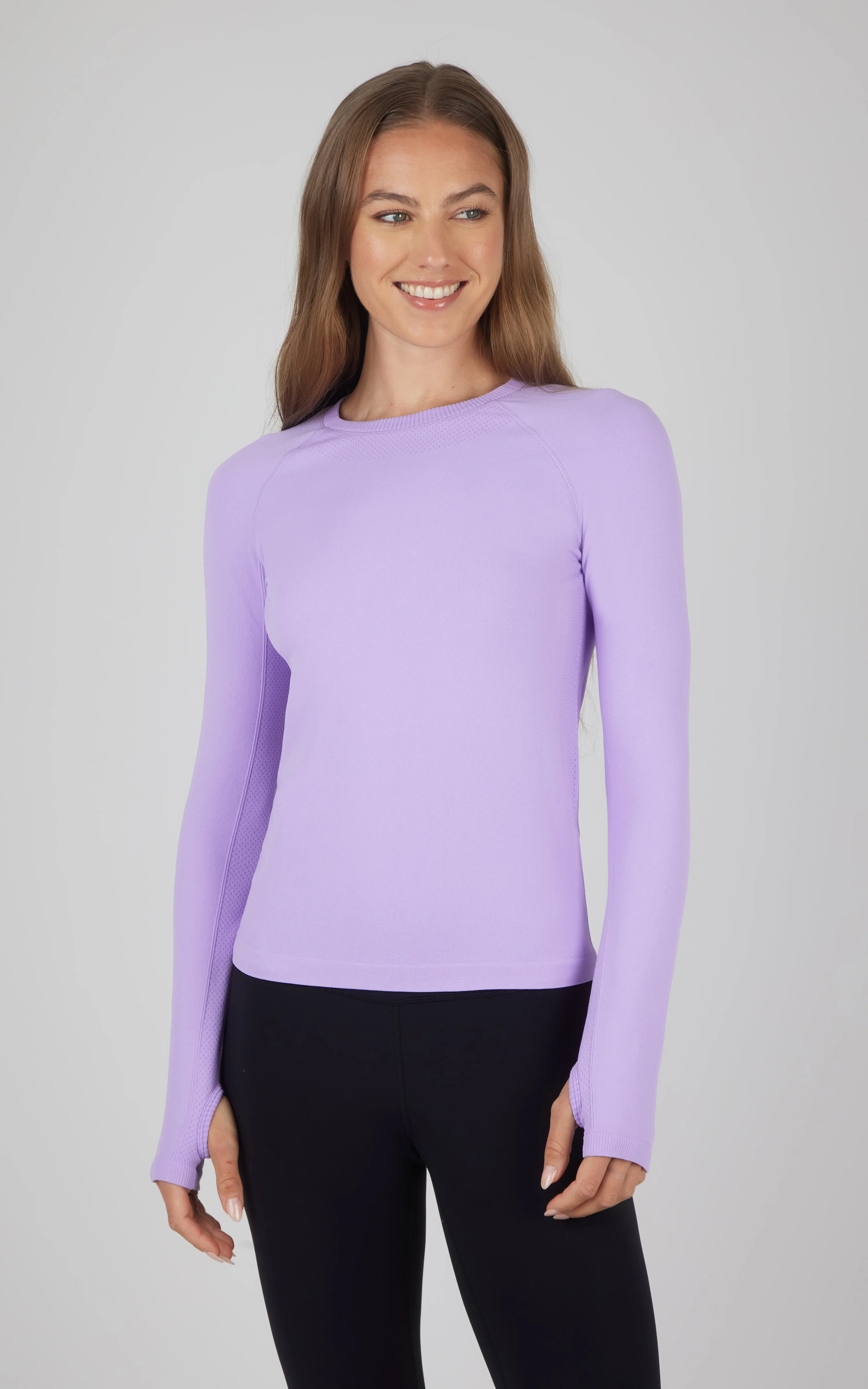 Seamless  Long Sleeve Active Shirt
