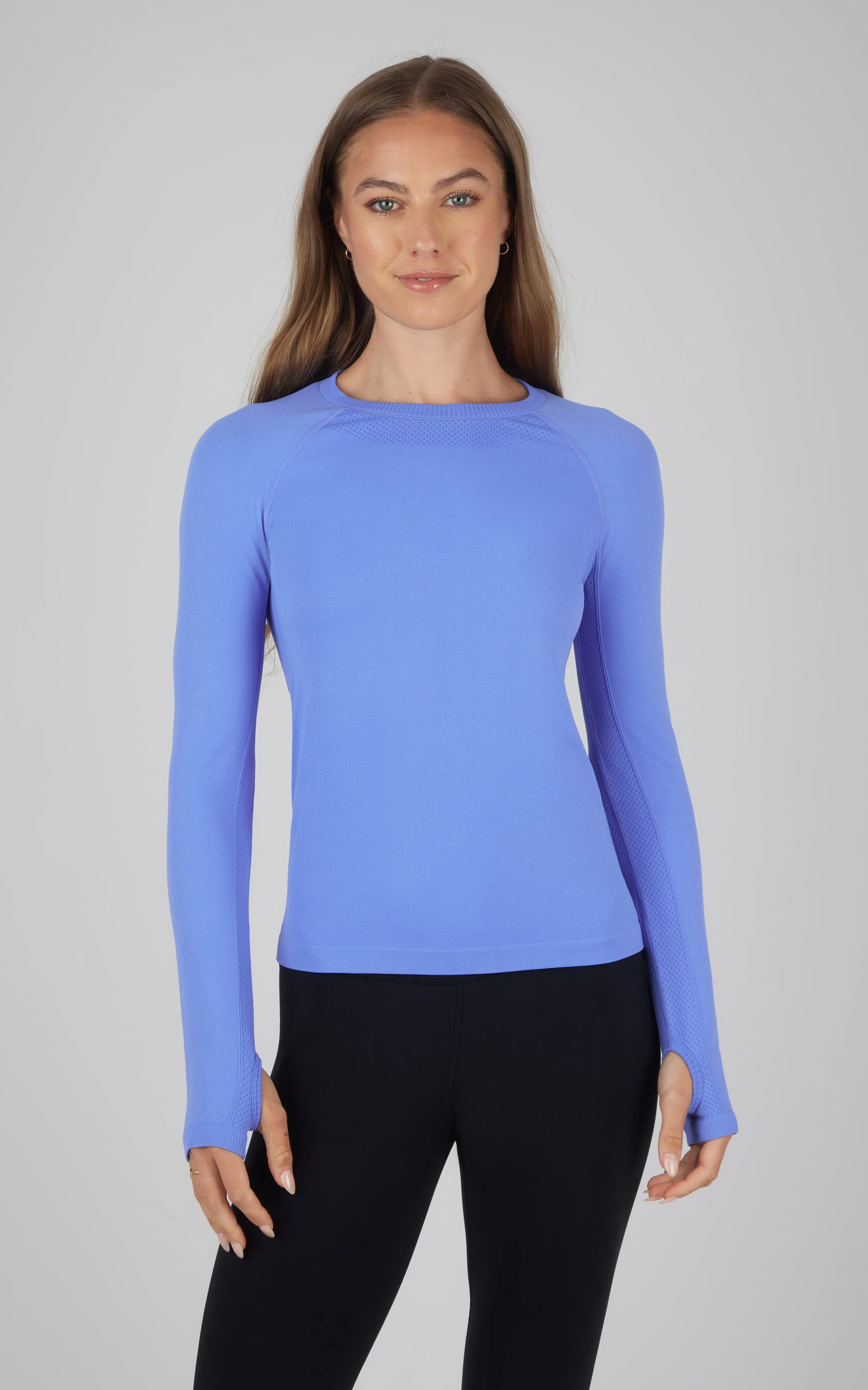 Seamless  Long Sleeve Active Shirt