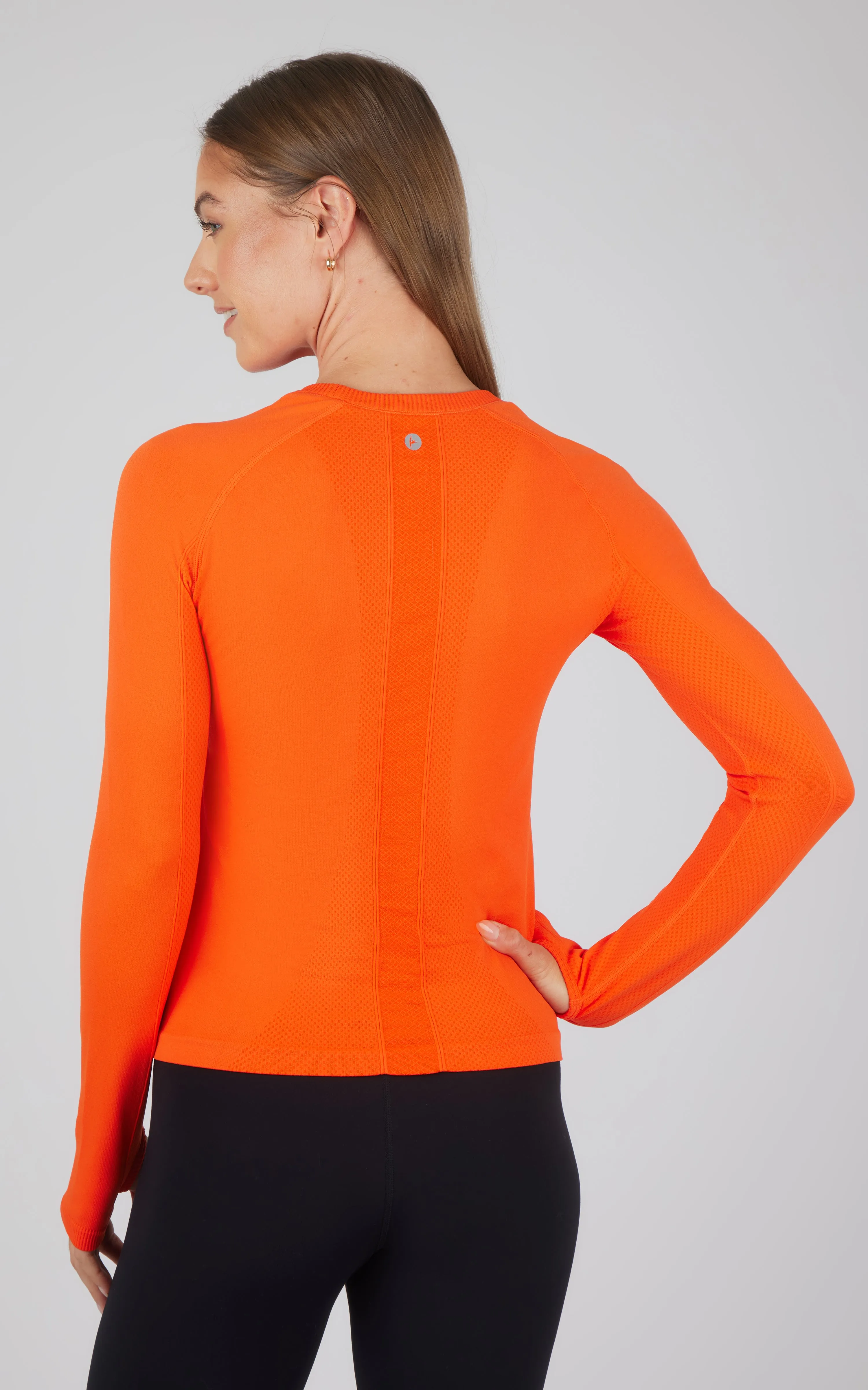 Seamless  Long Sleeve Active Shirt