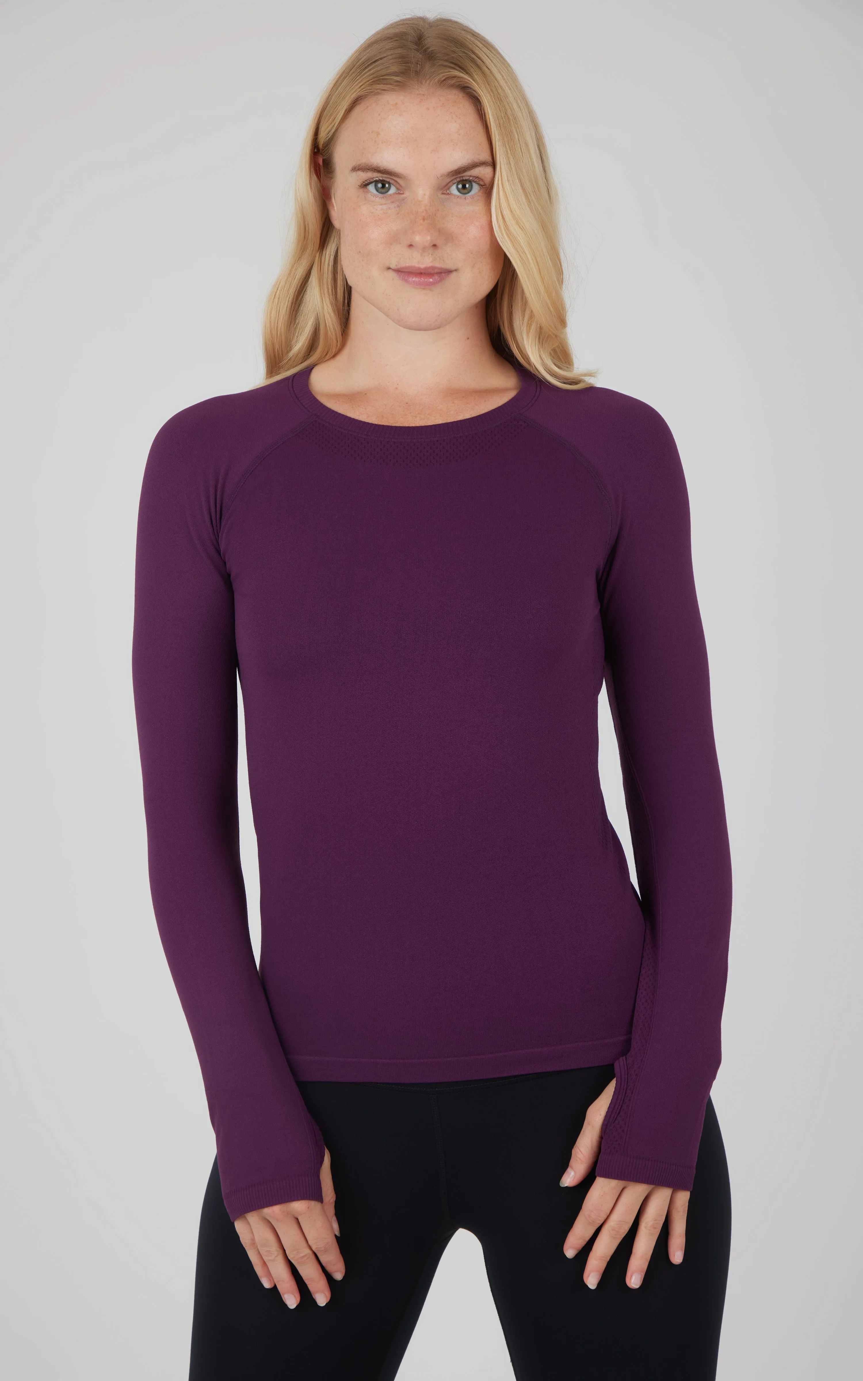 Seamless  Long Sleeve Active Shirt