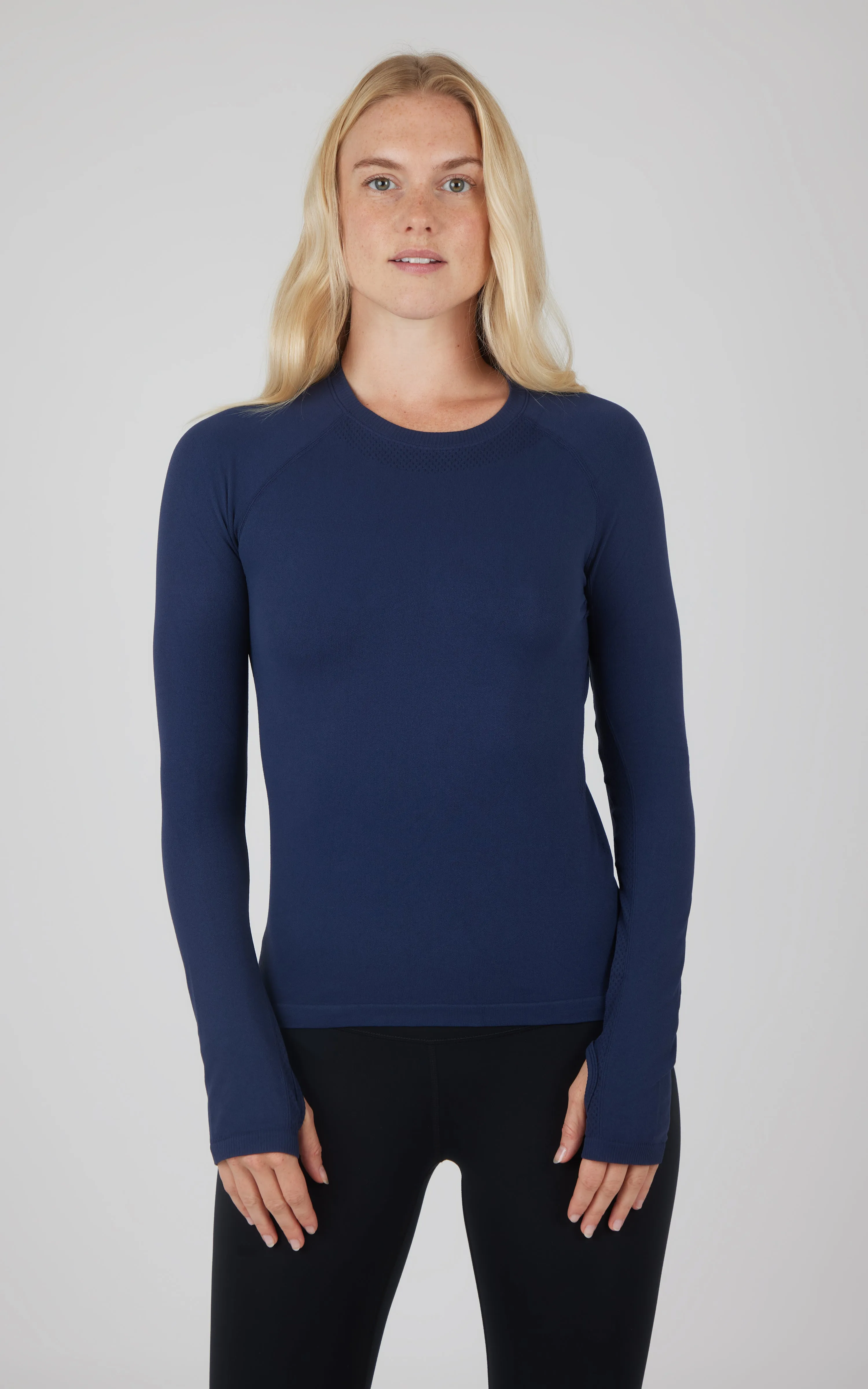 Seamless  Long Sleeve Active Shirt