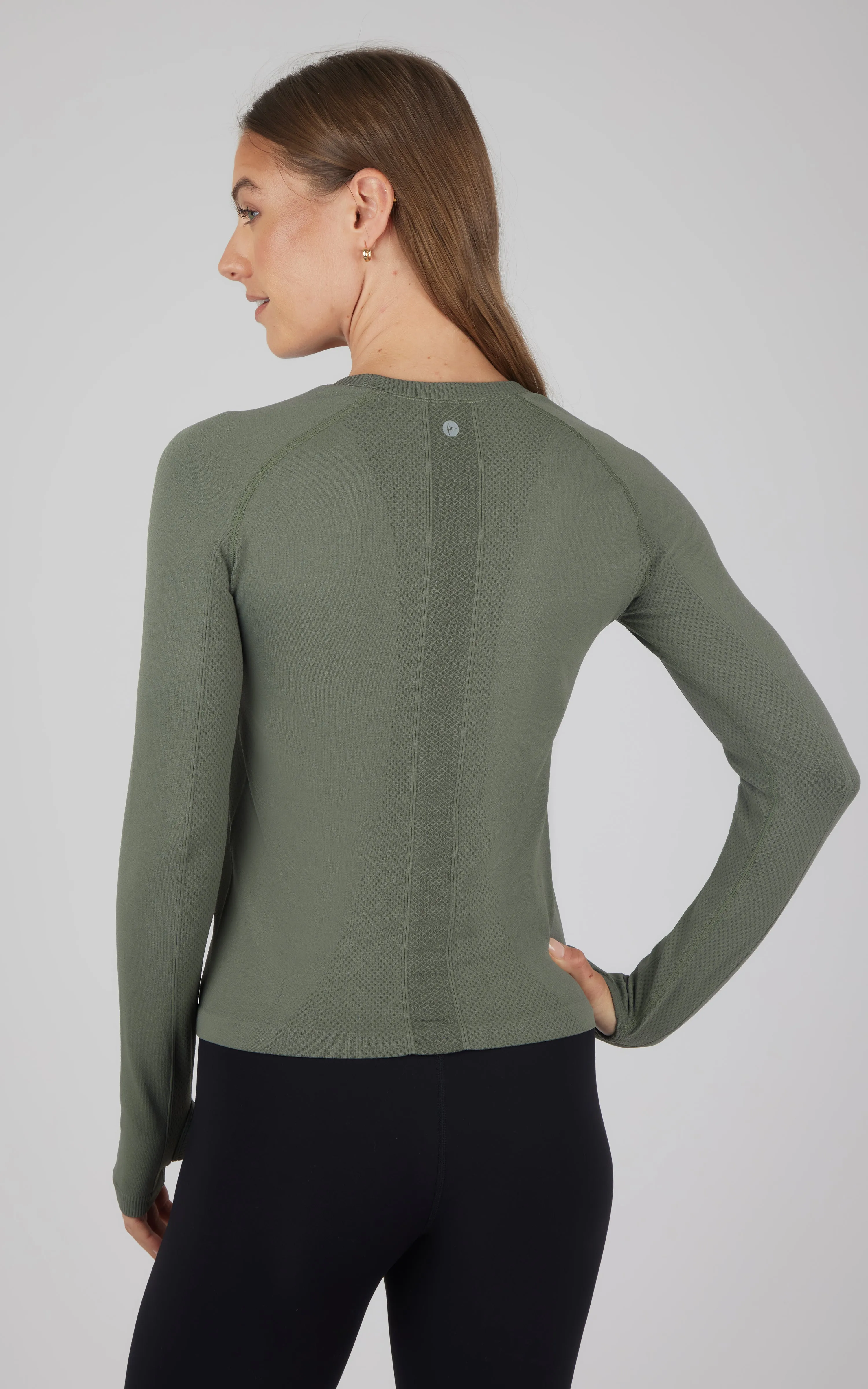 Seamless  Long Sleeve Active Shirt