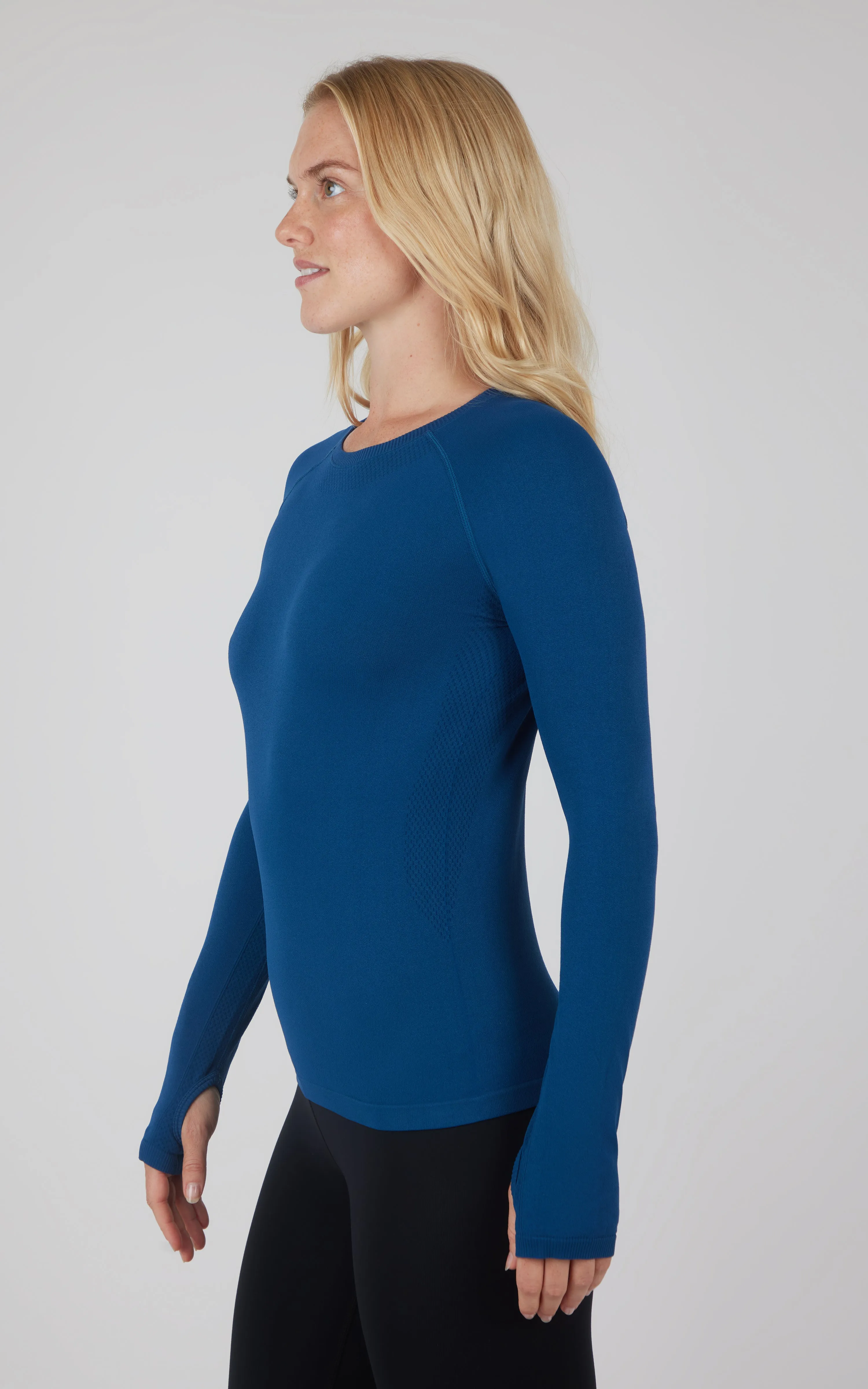 Seamless  Long Sleeve Active Shirt