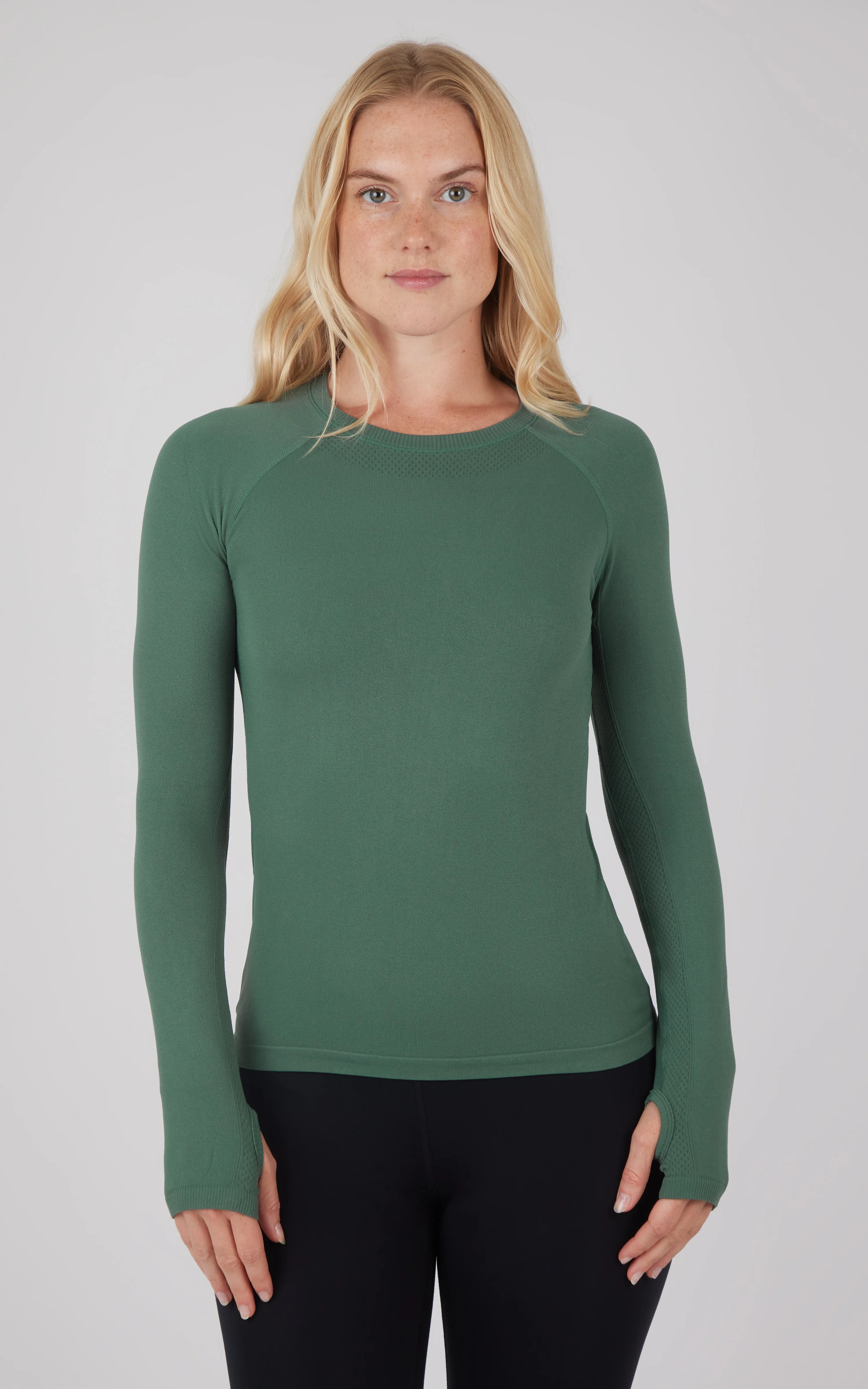 Seamless  Long Sleeve Active Shirt