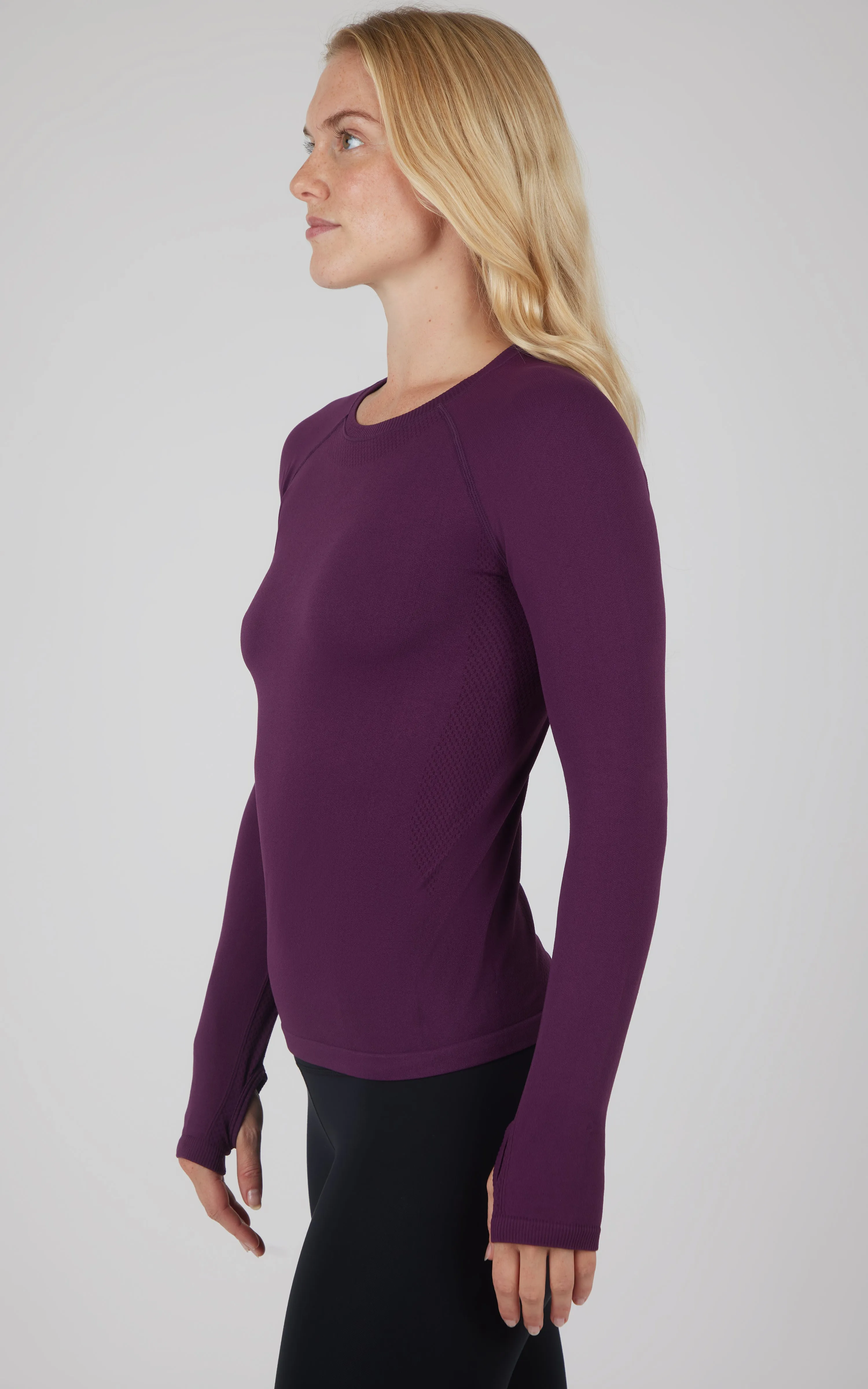 Seamless  Long Sleeve Active Shirt