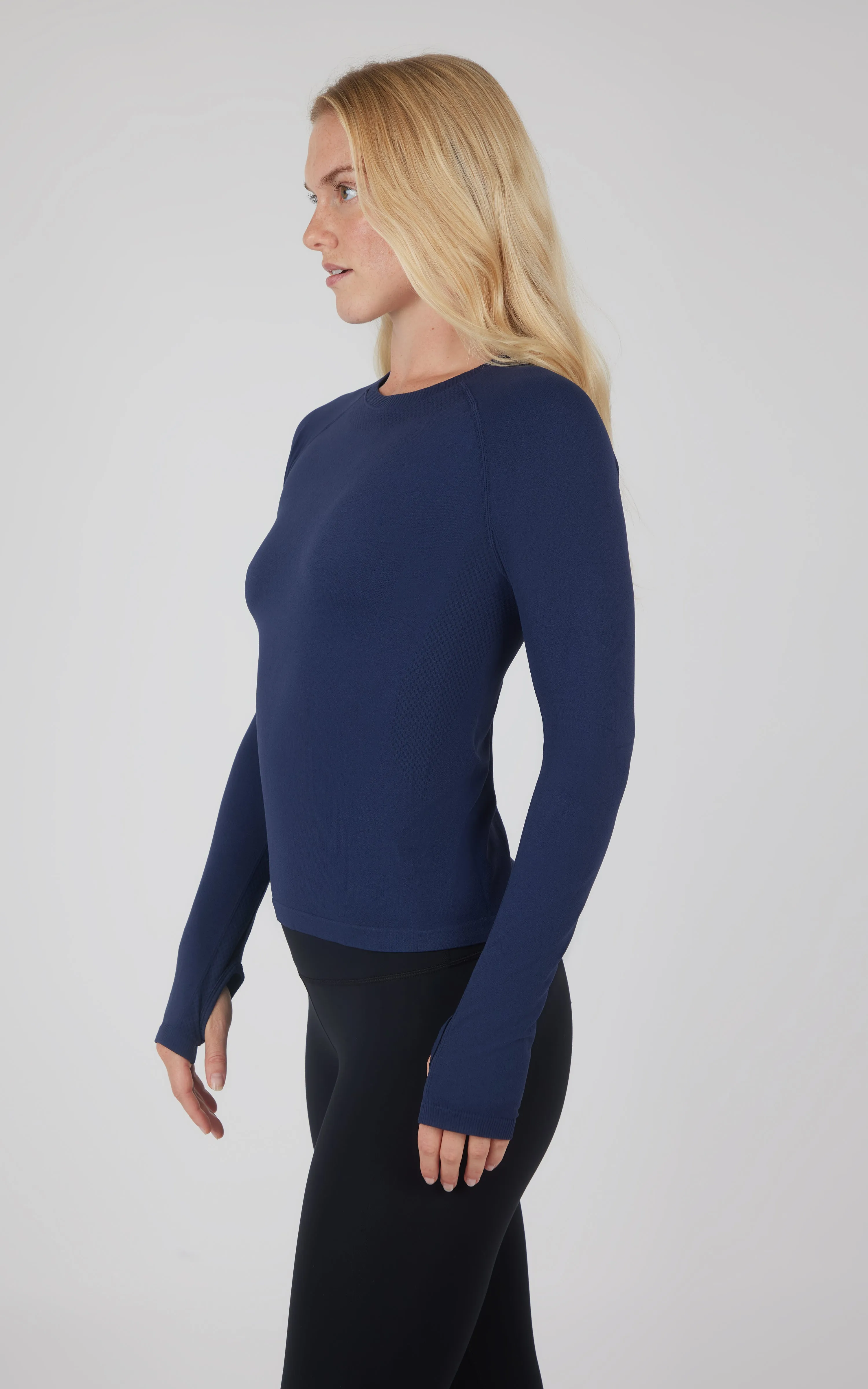 Seamless  Long Sleeve Active Shirt