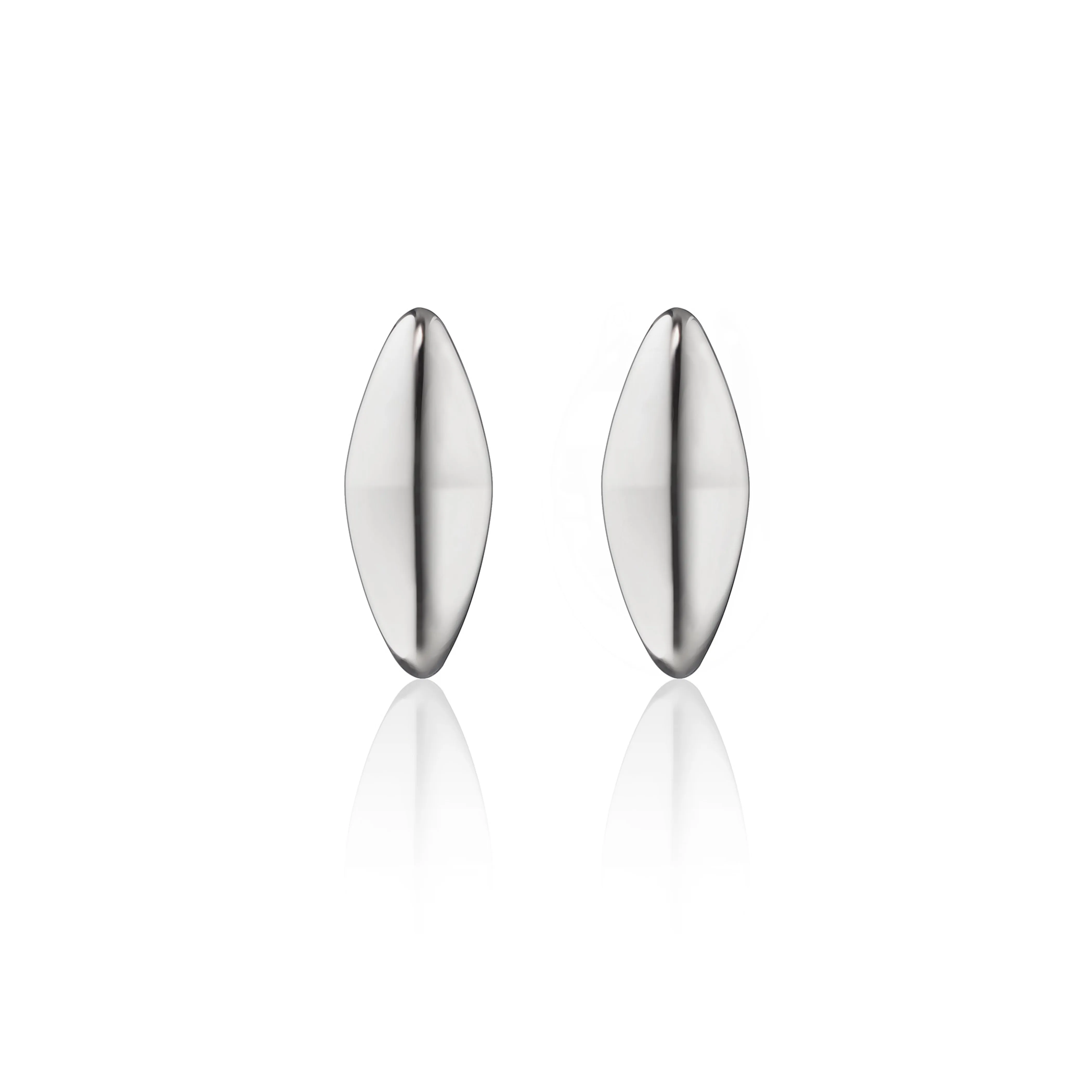 Sterling Silver Large "Points North" Earring